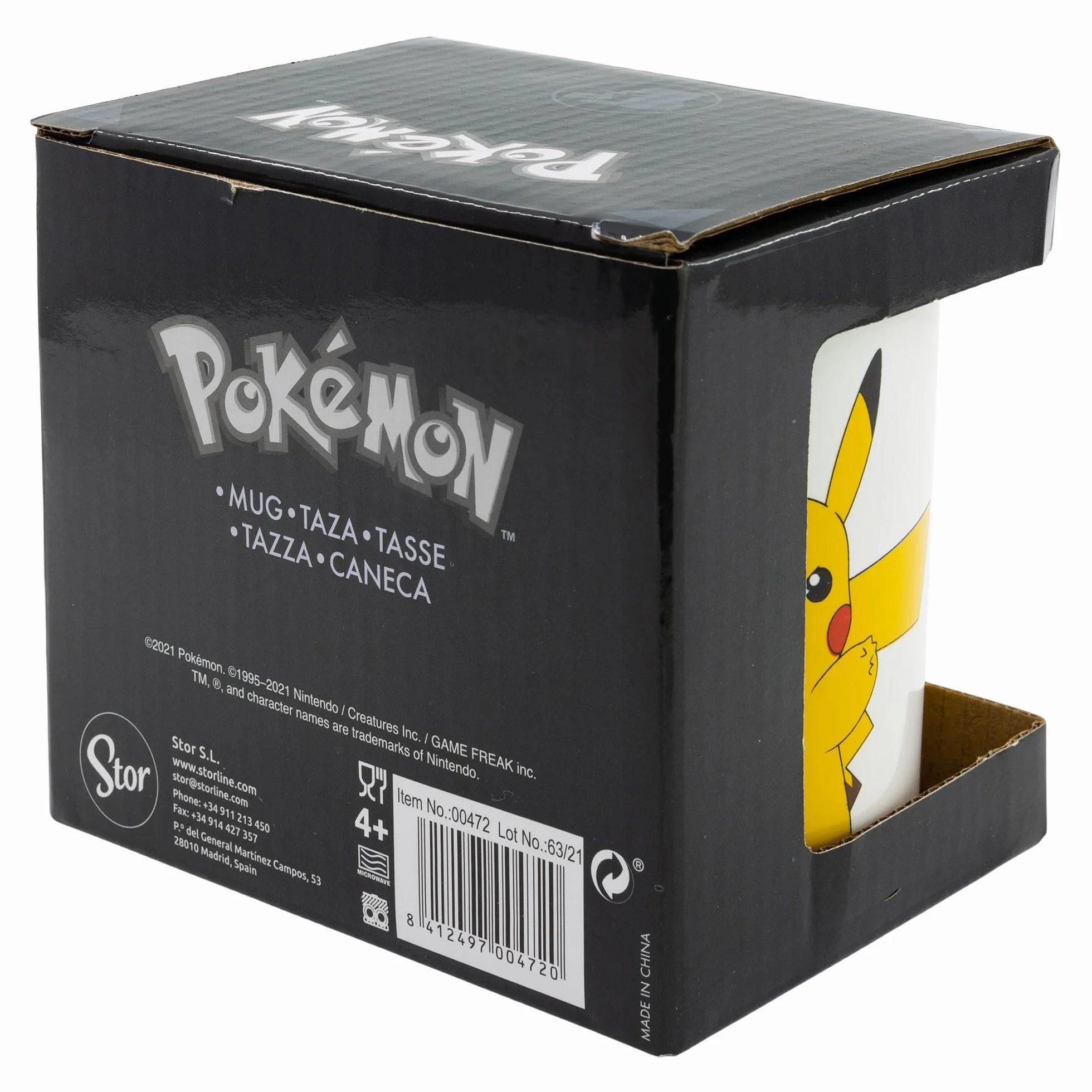 Pikachu Alegre 325ml cup
