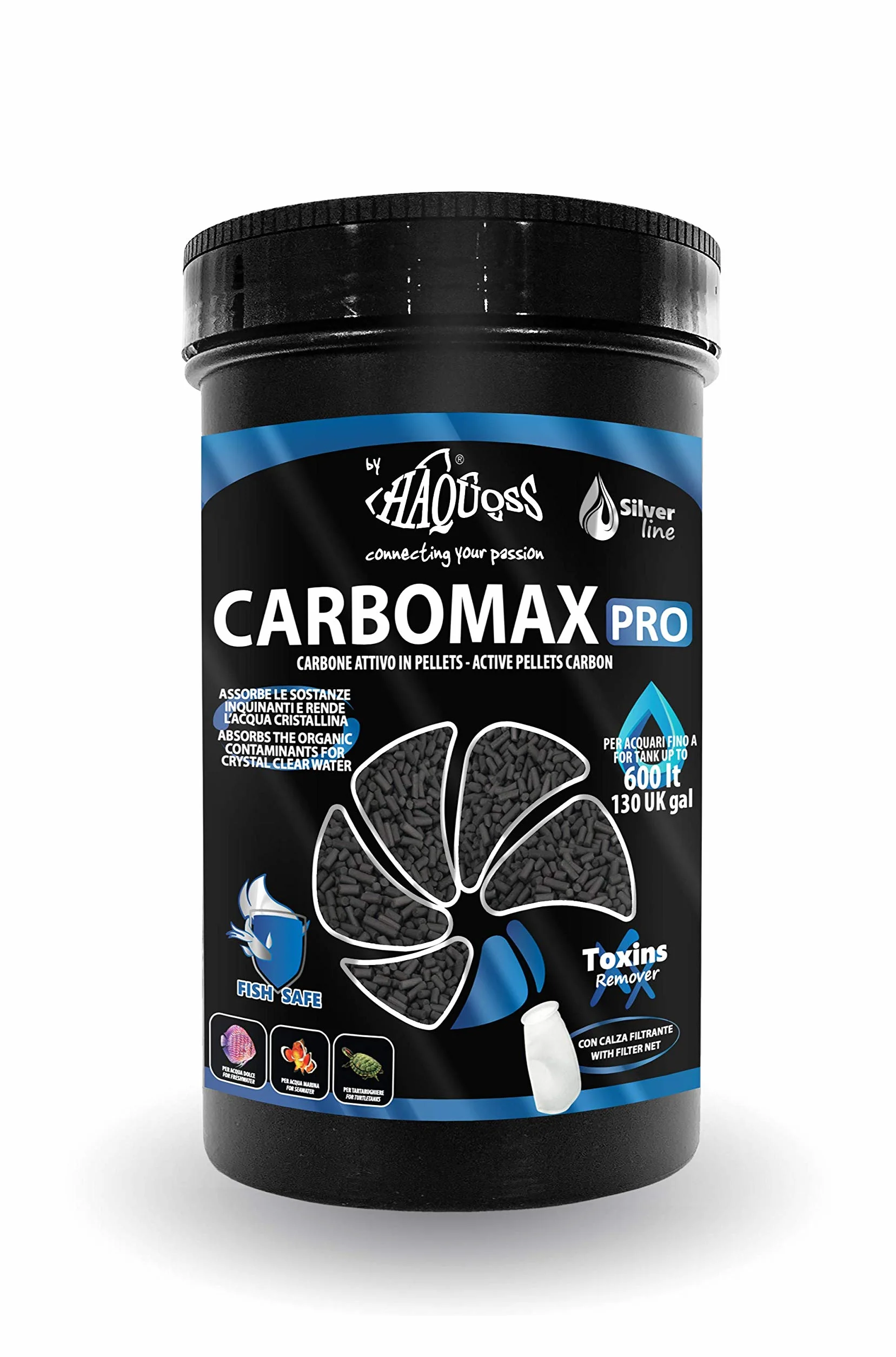 Haquoss CarboMax Pro węgiel aktywny 900 g