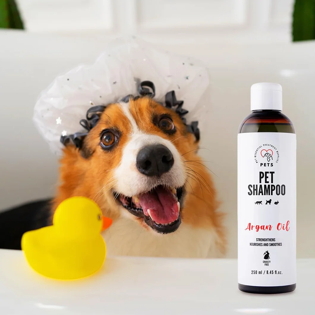 Szampon dla psów z olejem arganowym 250 ml hipoalergiczny wrażliwa skóra