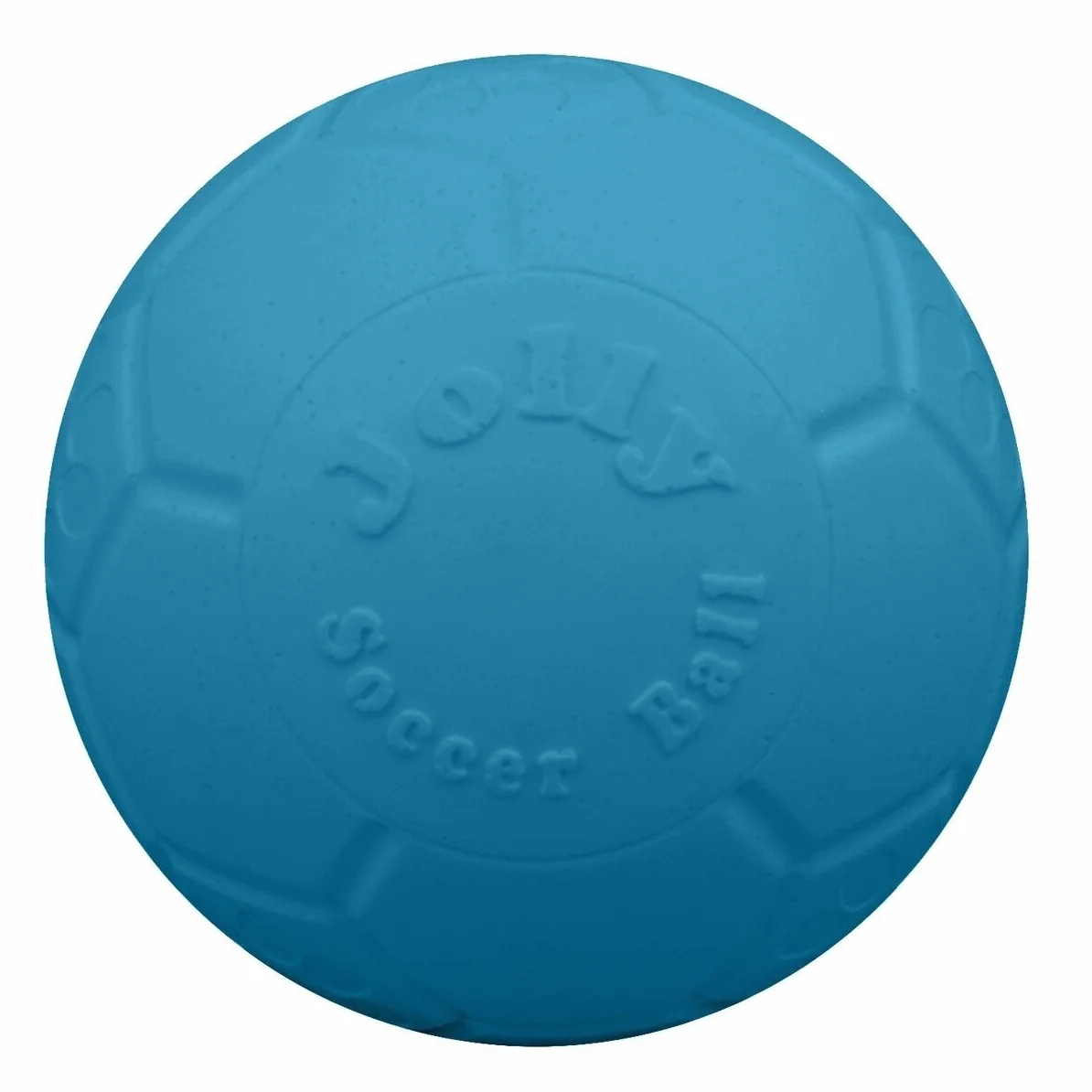 Jolly Pets Piłka nożna pływająco-odbijająca się dla psa 15 cm Niebieski Ocean Blue