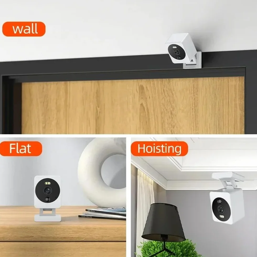 Tuya Smart 2K WiFi kamera nadzorująca zewnętrzna z noktowizorem kolor, czujnikiem ruchu PIR i kartą pamięci 64G