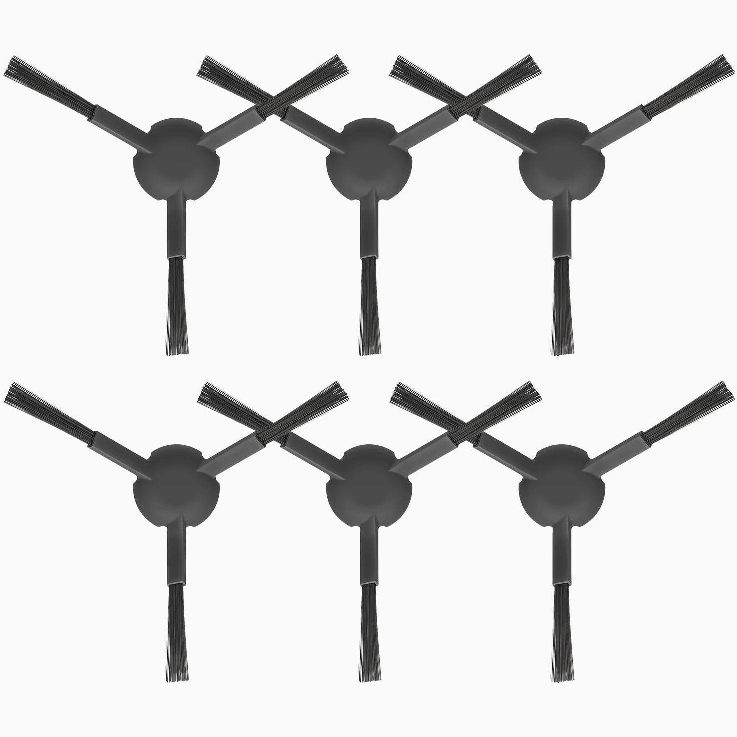 6 sztuk bocznych szczotek do akcesoriów Dreame L40 Ultra AE/L10s Ultra Gen 2/L10s Pro Gen 2/L10s Ultra/L10s Pro/L10s Pro Ultra/L10s Plus/L10 Prime/D10 Plus/L20 Ultra/X30 Ultra/Mova E30 Ultra