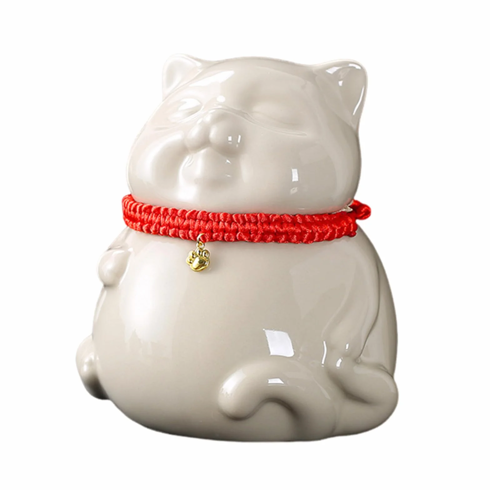 Urny dla zwierząt domowych na popiół dla kota, ceramiczne urny w kształcie kota, urny kremacyjne dla zwierząt urny pamiątkowe dla kotów