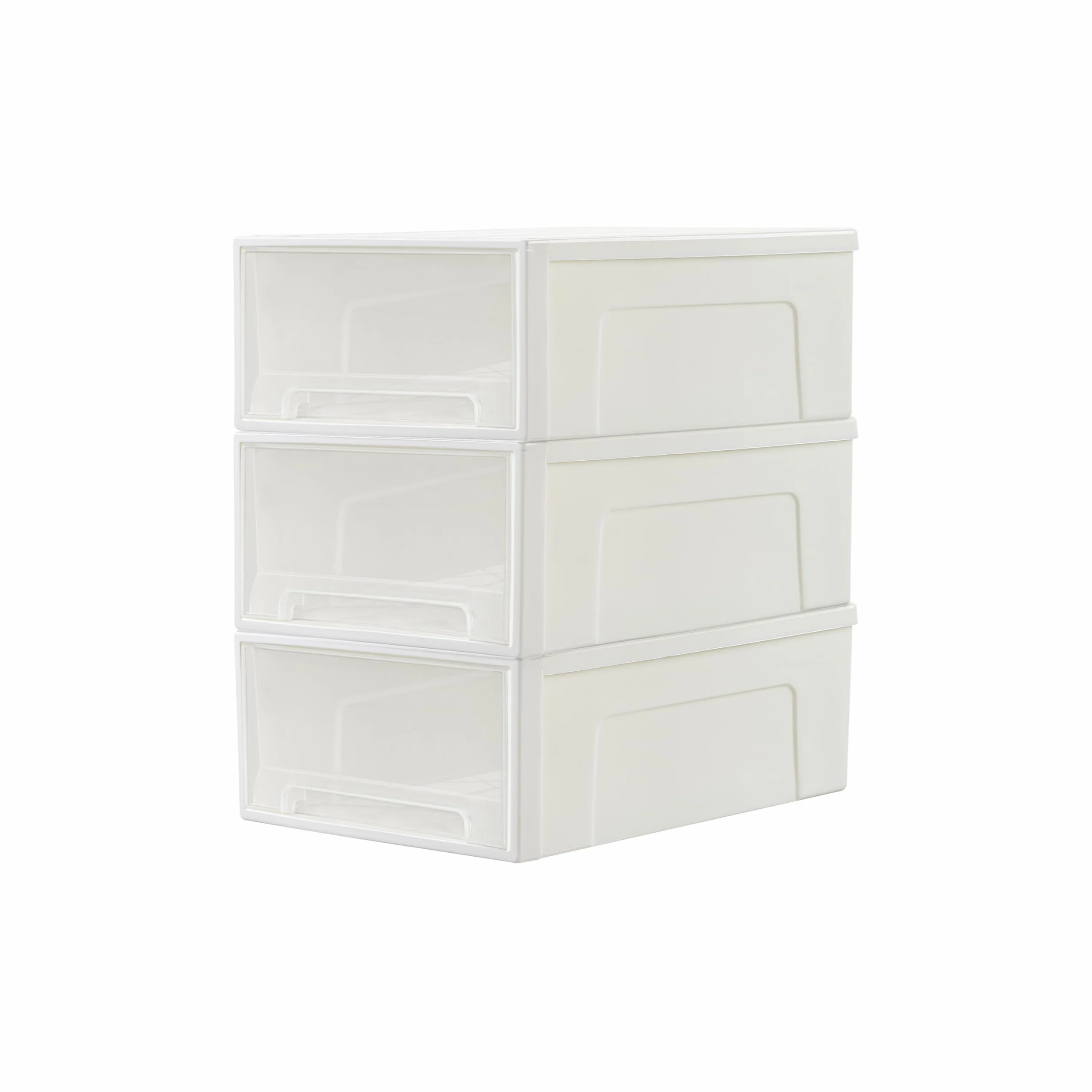 Cetomo 14 x 3. Plastikowe szuflady do przechowywania do układania w stos, pudełko do przechowywania, wielofunkcyjne pojemniki do sypialni, łazienki, szafy, akademika, pokoju rzemieślniczego, garażu,