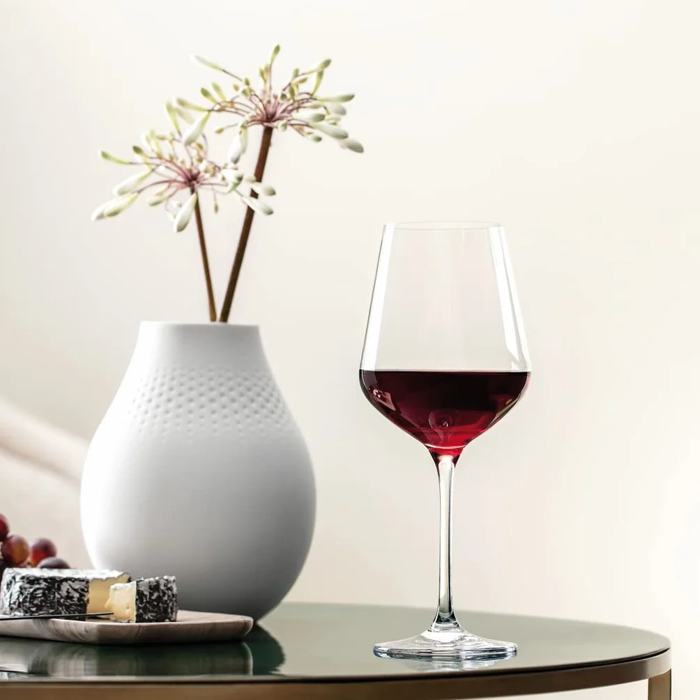 Villeroy & Boch Villeroy und Boch La Divina Bordeaux Kieliszek 4-częściowy zestaw szklanek, szkło, 4-częściowy, 4