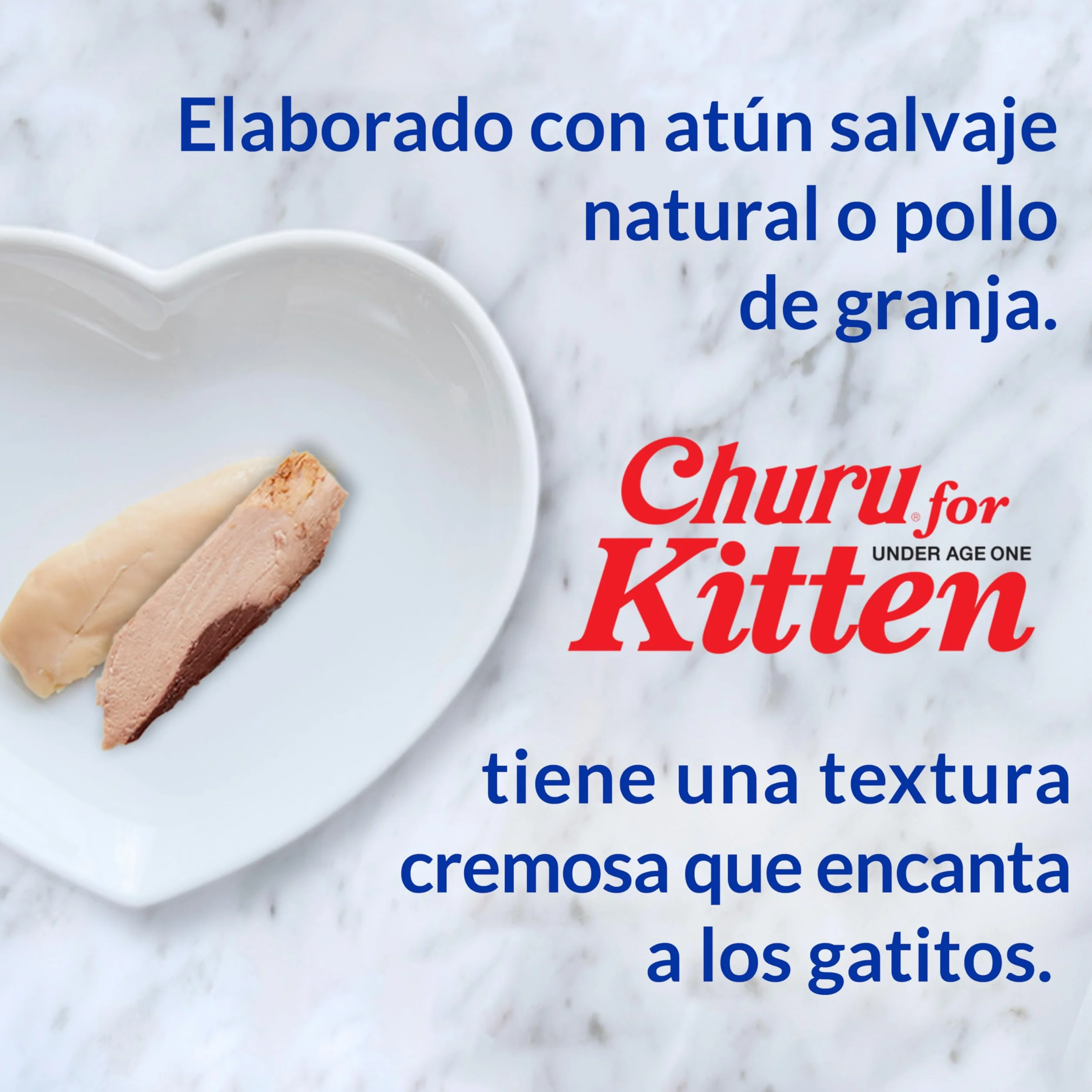 INABA Churu Przekąski dla kociąt tuńczyk kurczak 20x14g Omega 3 Tauryna