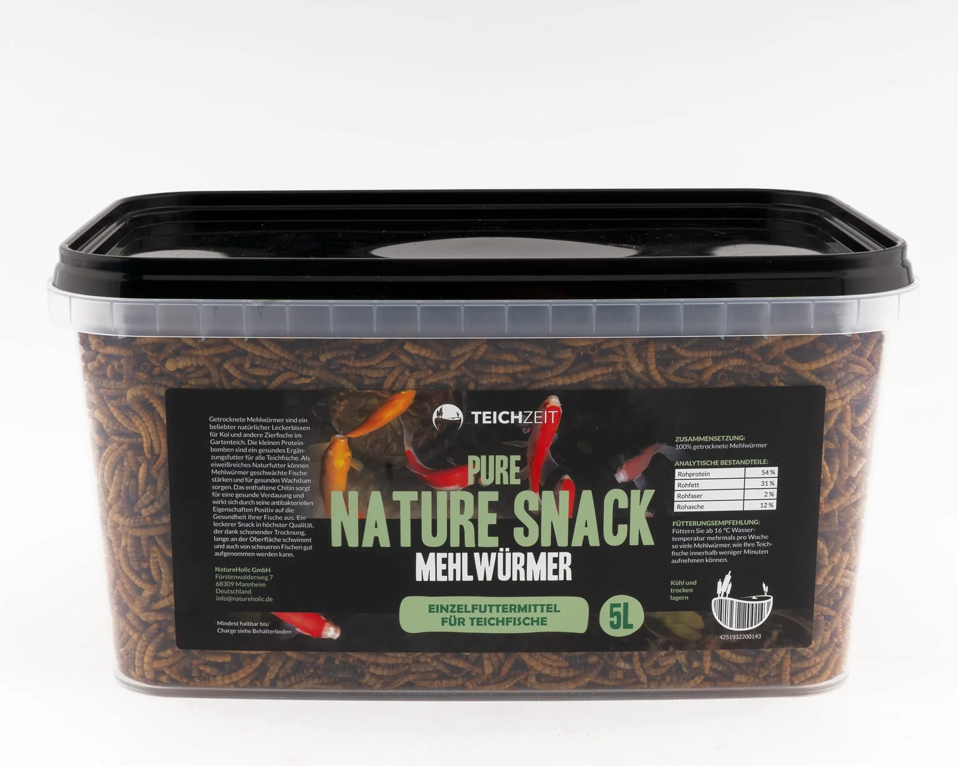Pond Time Pure Nature Snacks Mączniki