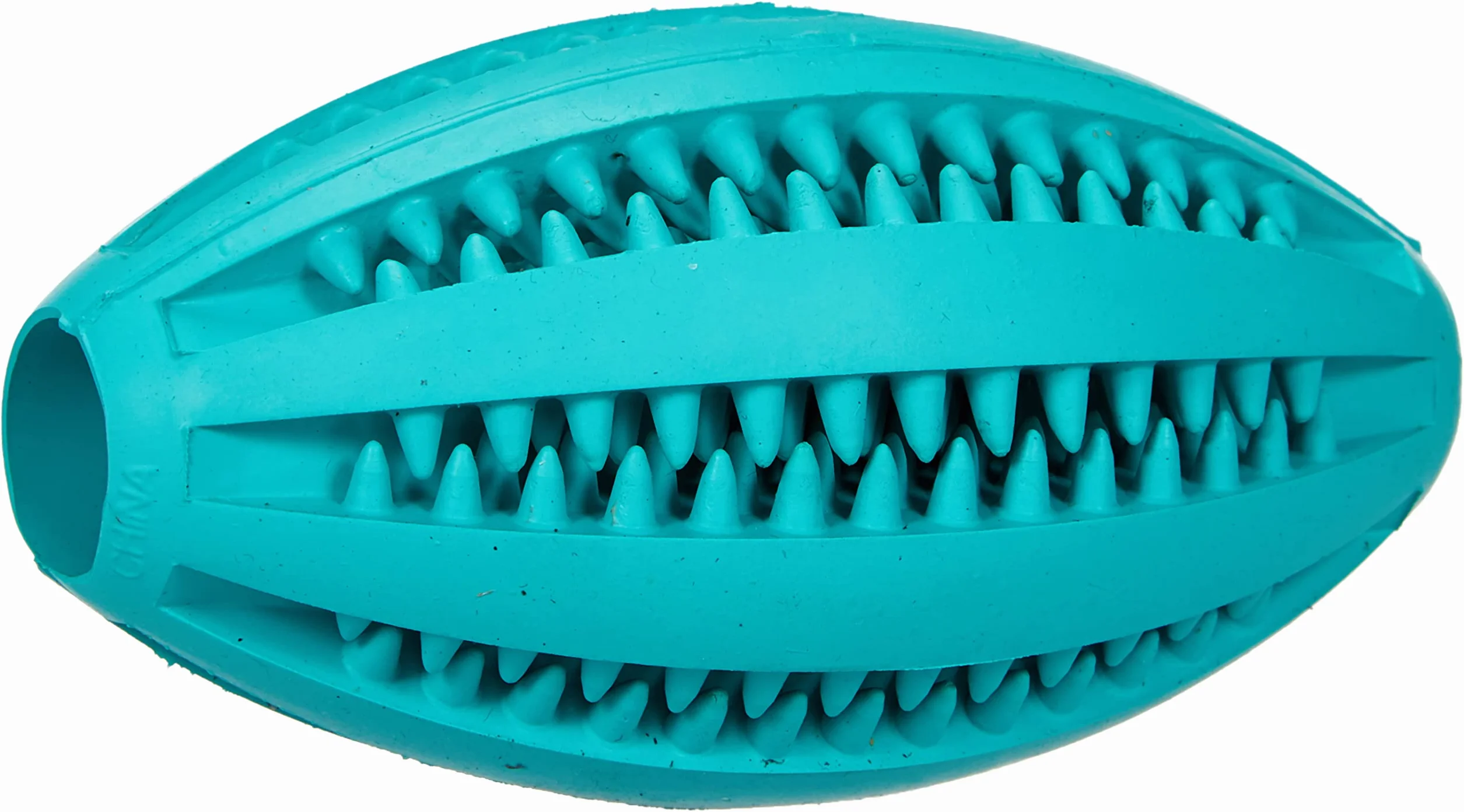 Trixie Denta Fun piłka do rugby mięta naturalna guma 11 cm