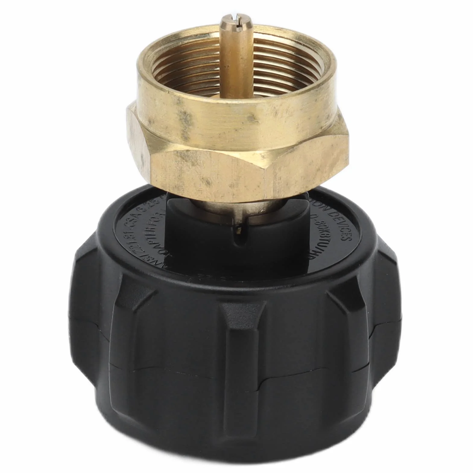 Zawór Regulatora Butli, Adapter do Napełniania Złączka Butli ze Zbiornikiem Zawór Regulatora Gazu z Propanem Akcesorium QCC1 POL 1 Lb Złącza Jednorazowego Użytku, Grilla