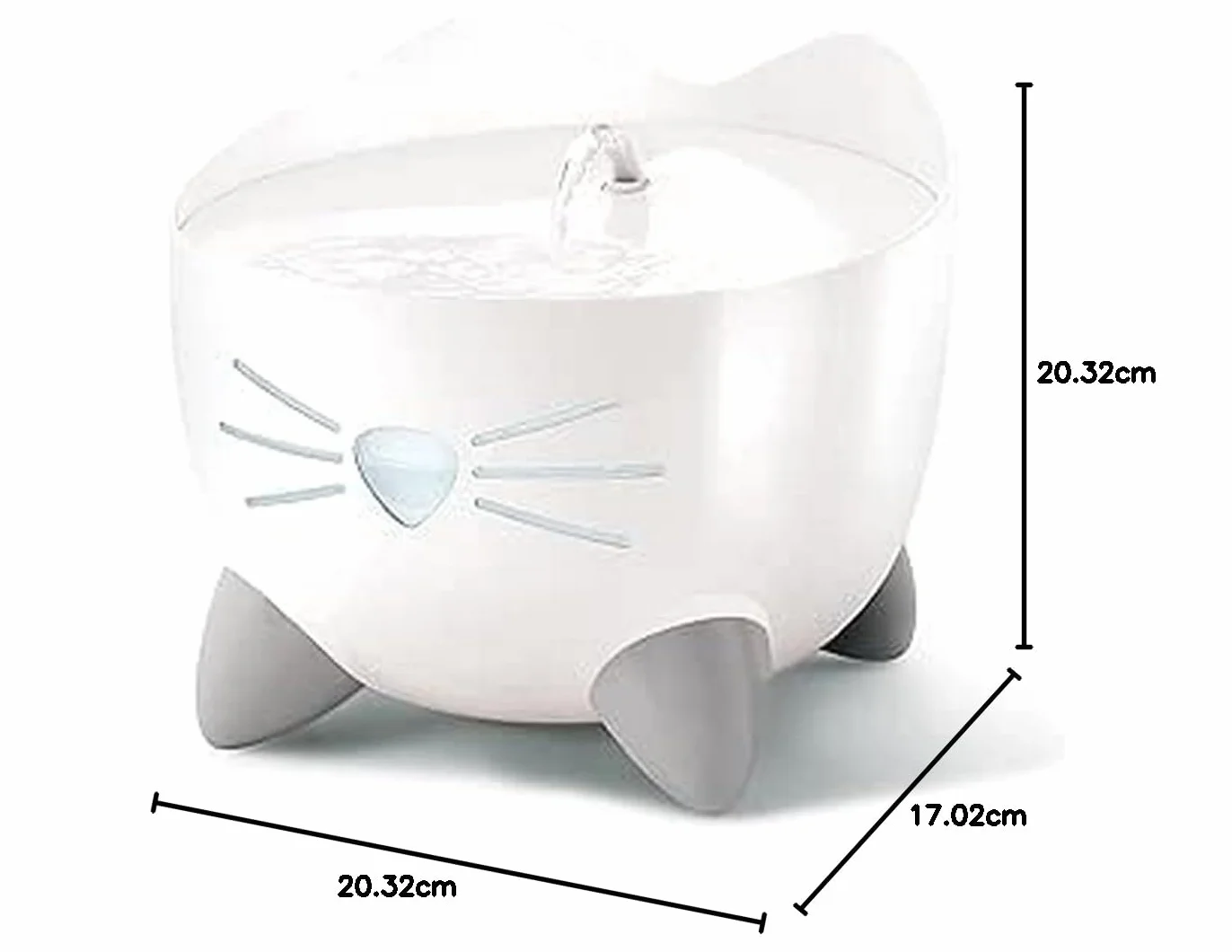 Catit Pixi Fontanna dla Kotów, Biały, 2.5 l