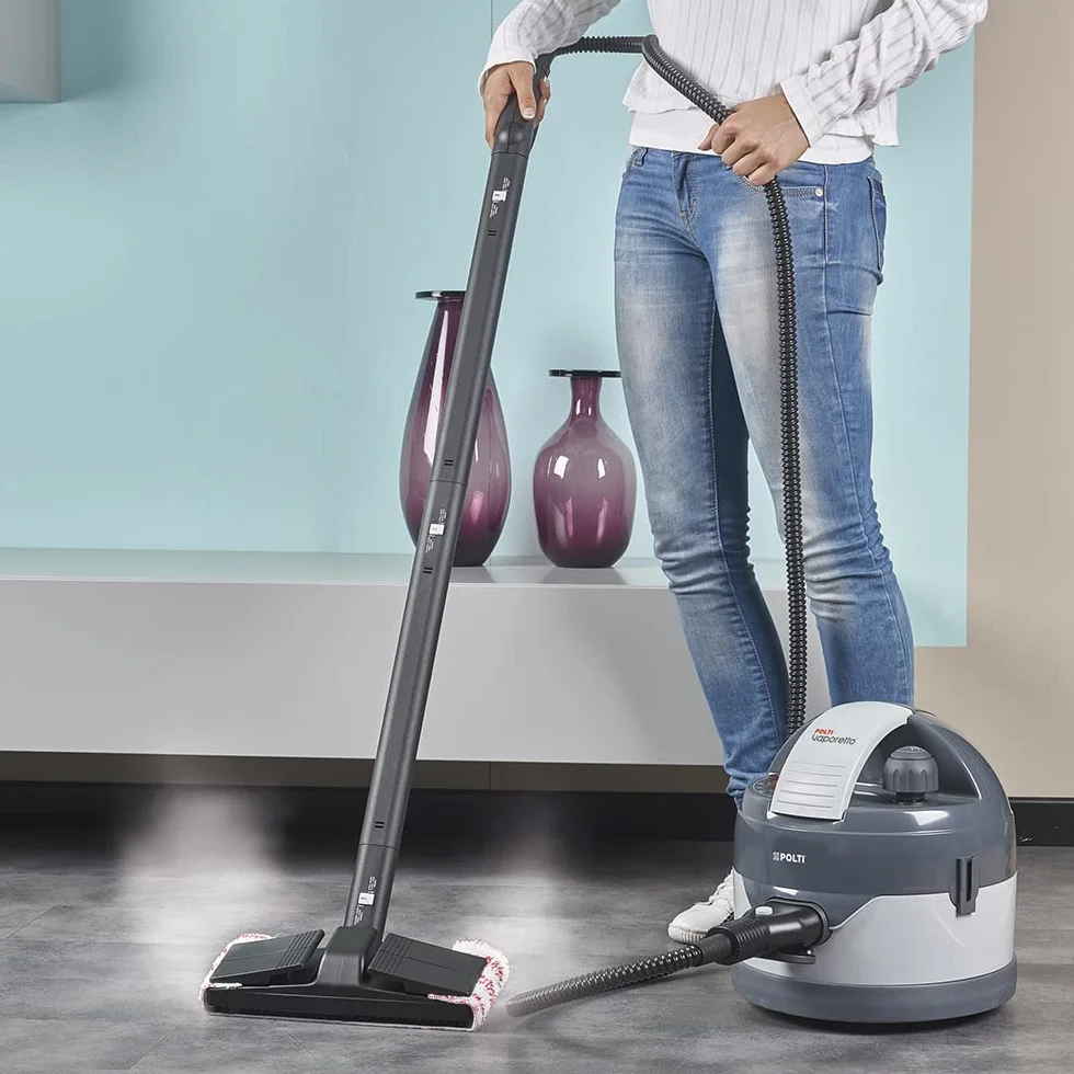 Polti Vaporetto Eco PRO 3.0 – Mop parowy 4,5 bara, zabija 99,99%* wirusów, zarazków i bakterii, 2 L, 2000 W