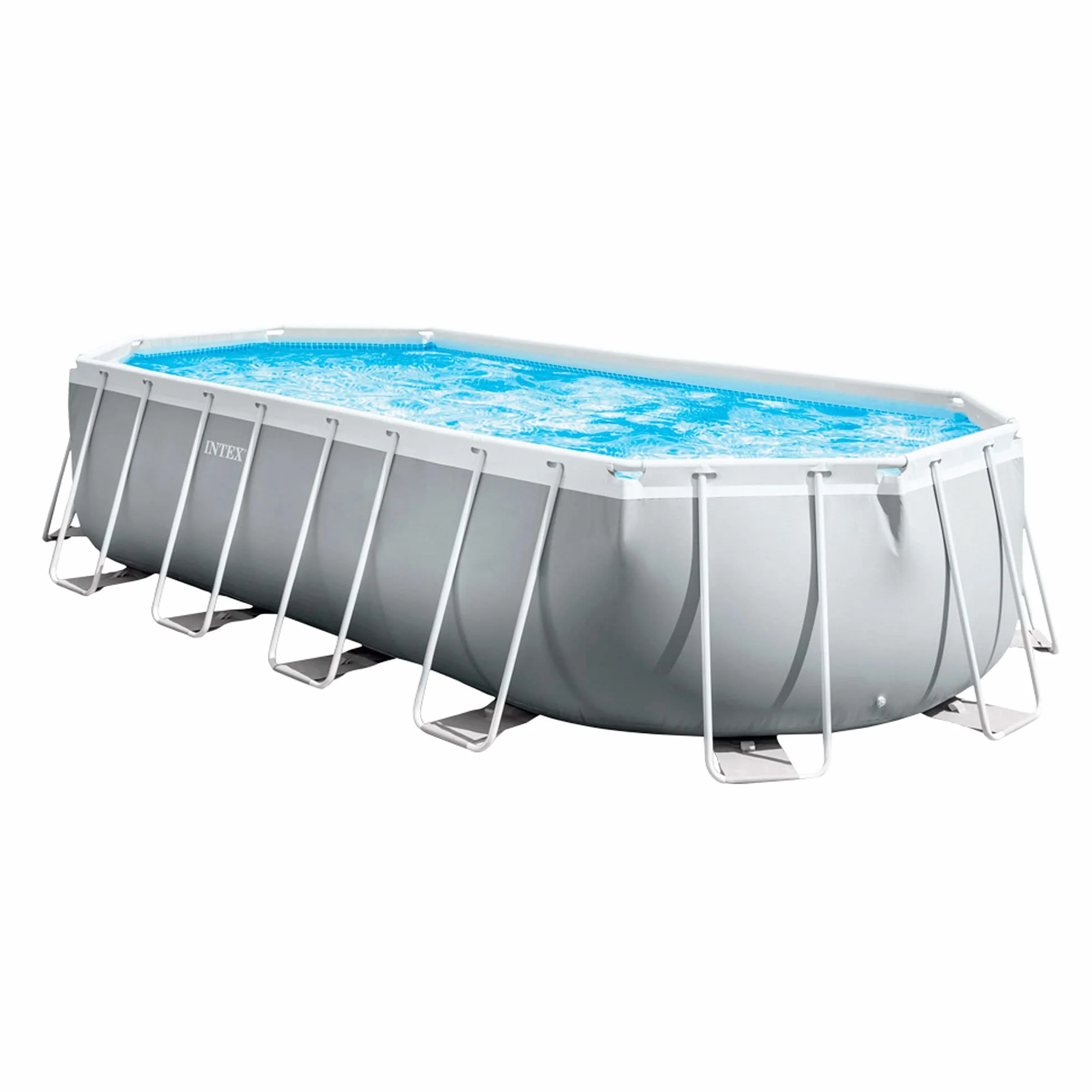 Intex 26798NP Intex pryzmat, owalny, zdejmowany basen 610 x 305 x 122 cm z płuczką