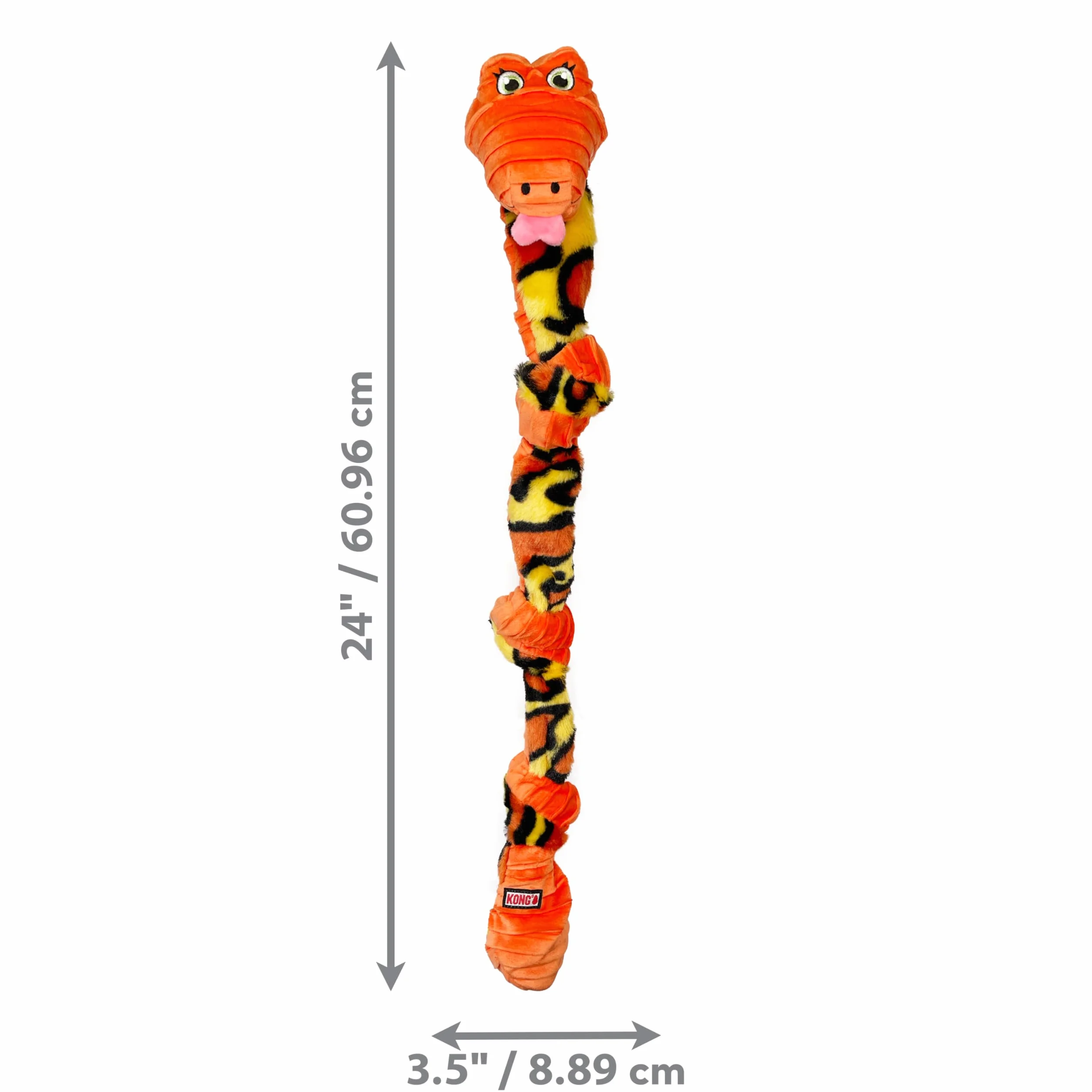 KONG interaktywny wąż holownik 61 cm zabawka dla psów