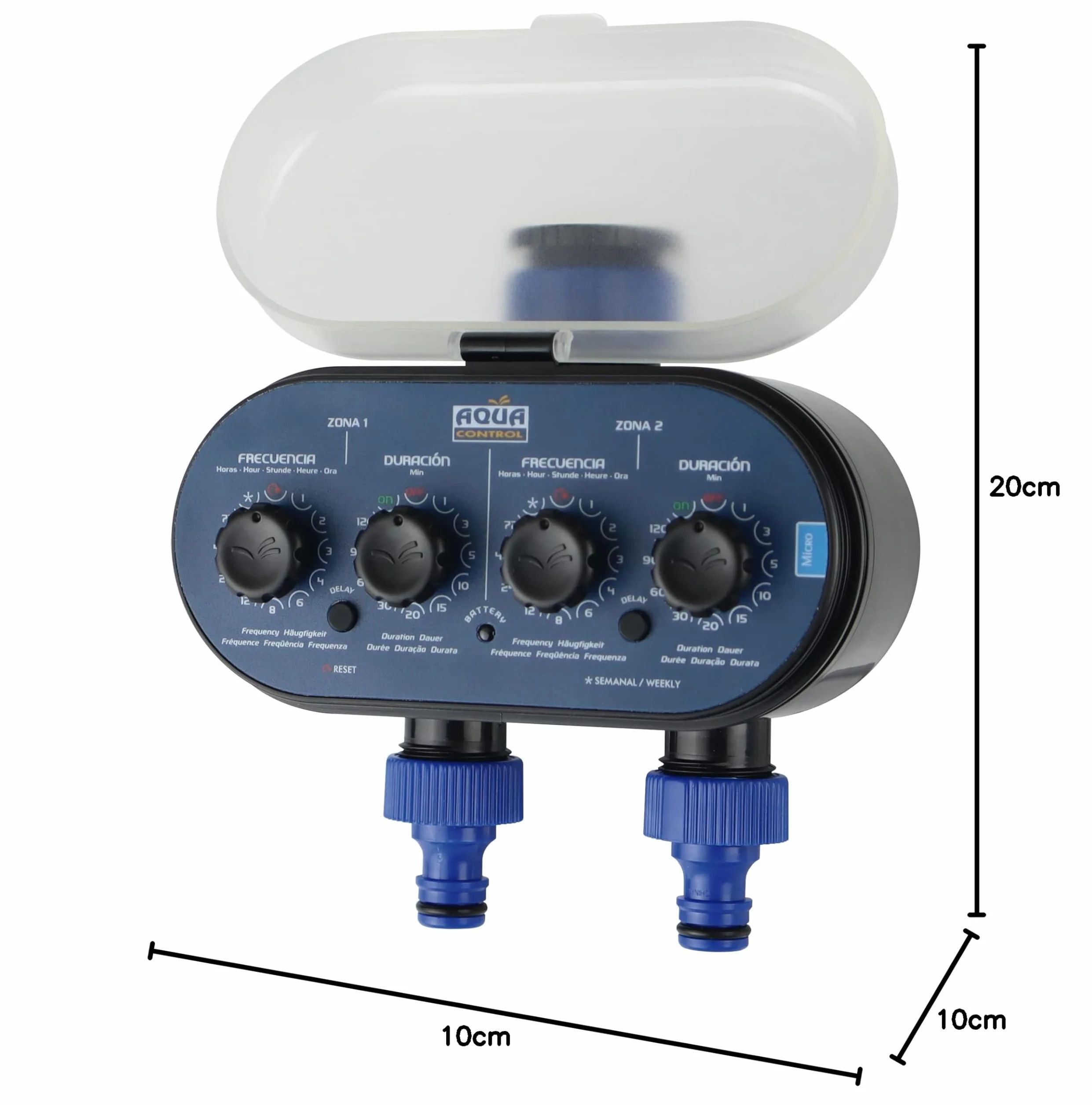 AQUA CONTROL Podwójny timer nawadniania C4011
