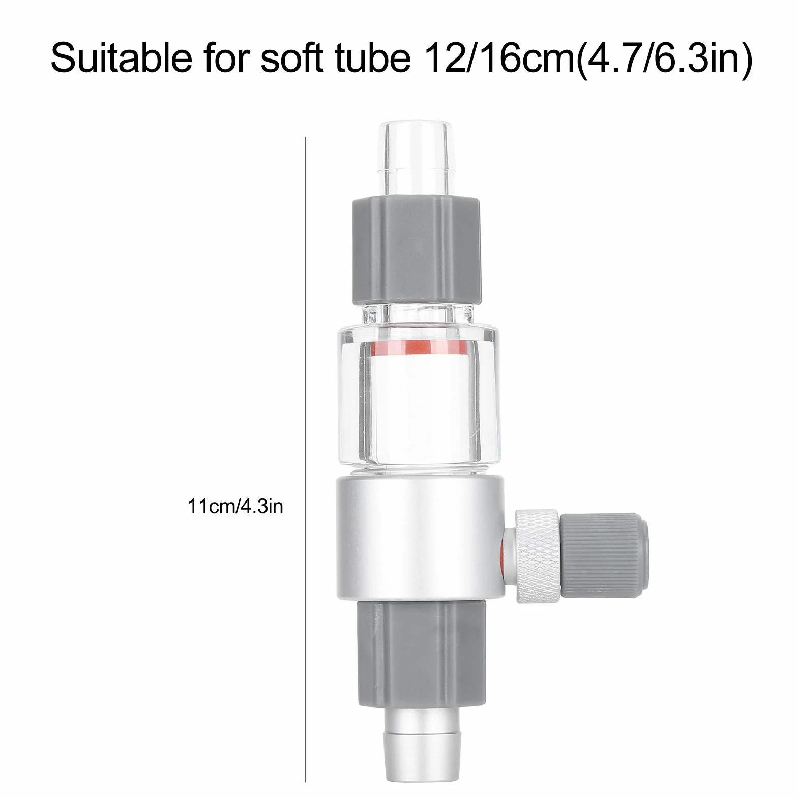 Dyfuzor CO2 do Akwarium Zewnętrzny Atomizer Dwutlenku Węgla M1 12/16 mm