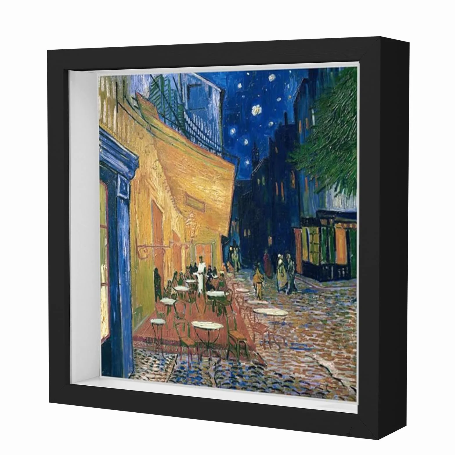 Ramka 3D do Napełniania, Idealna do Zdjęć, Rzemiosła, z Możliwością Zawieszenia na Ścianie lub Ustawienia na Biurku, 22 x 22 x 4,5 cm, Głęboka 3 cm, Ramka z Przezroczystą Płytą Akrylową