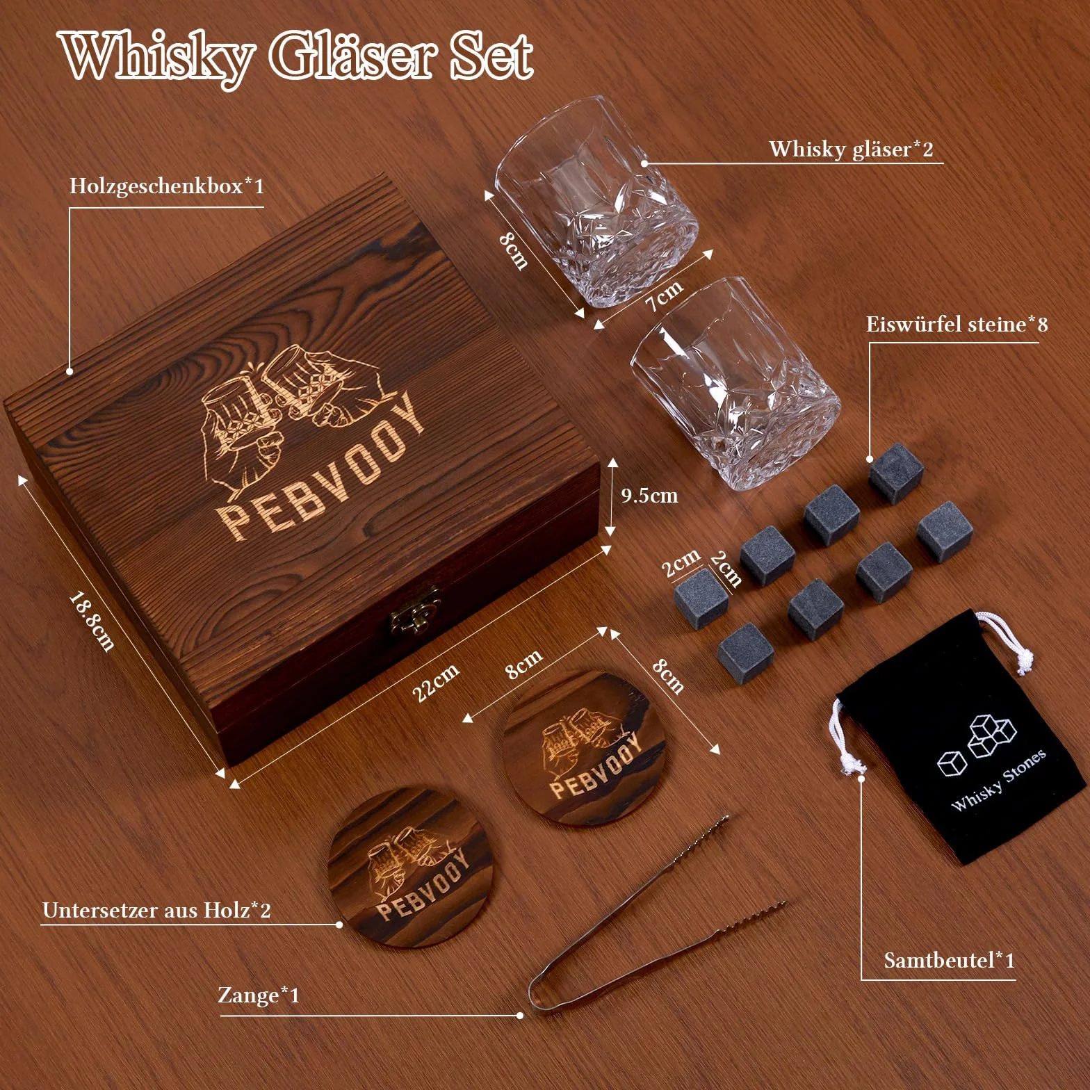 Zestaw Szklanki do Whisky