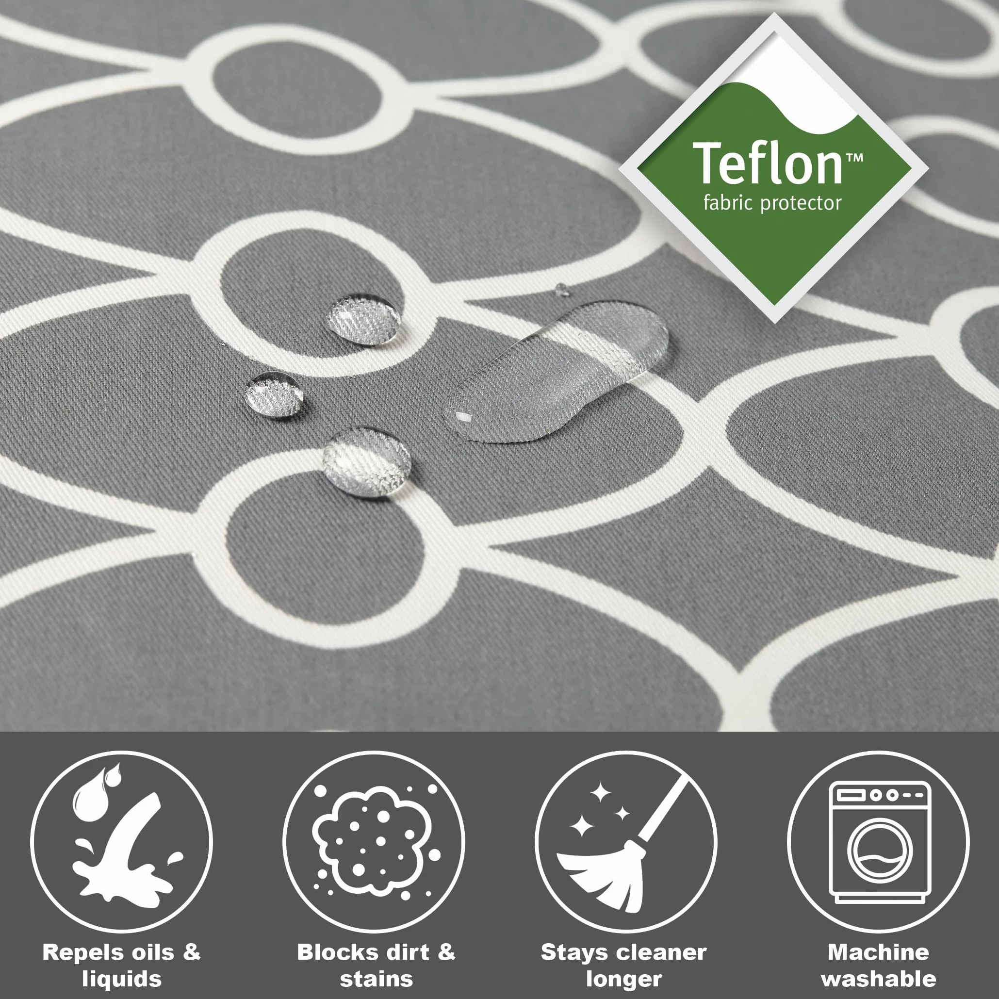 MidWest Homes for Pets Pokrowiec na klatkę dla psa Teflon Fabric Protector maskujący 91,4 cm szary