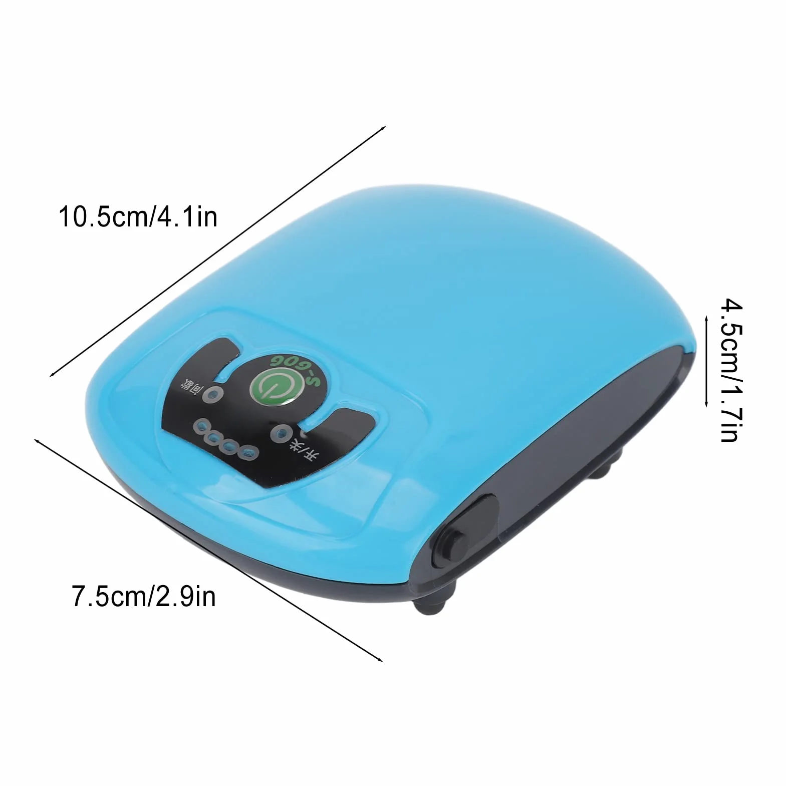 Pompa powietrza do akwarium, cicha pompa tlenowa do akwarium, pompa tlenowa o pojemności 1200 mAh, pompa tlenowa do wędkowania wewnątrz i na zewnątrz, akwarium, awarii zasilania