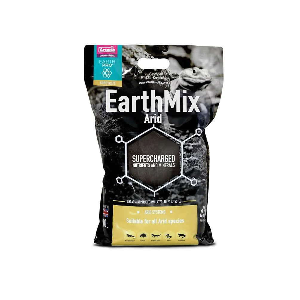 Arcadia Earthmix Arid Tierra para terrarios secos 10 L