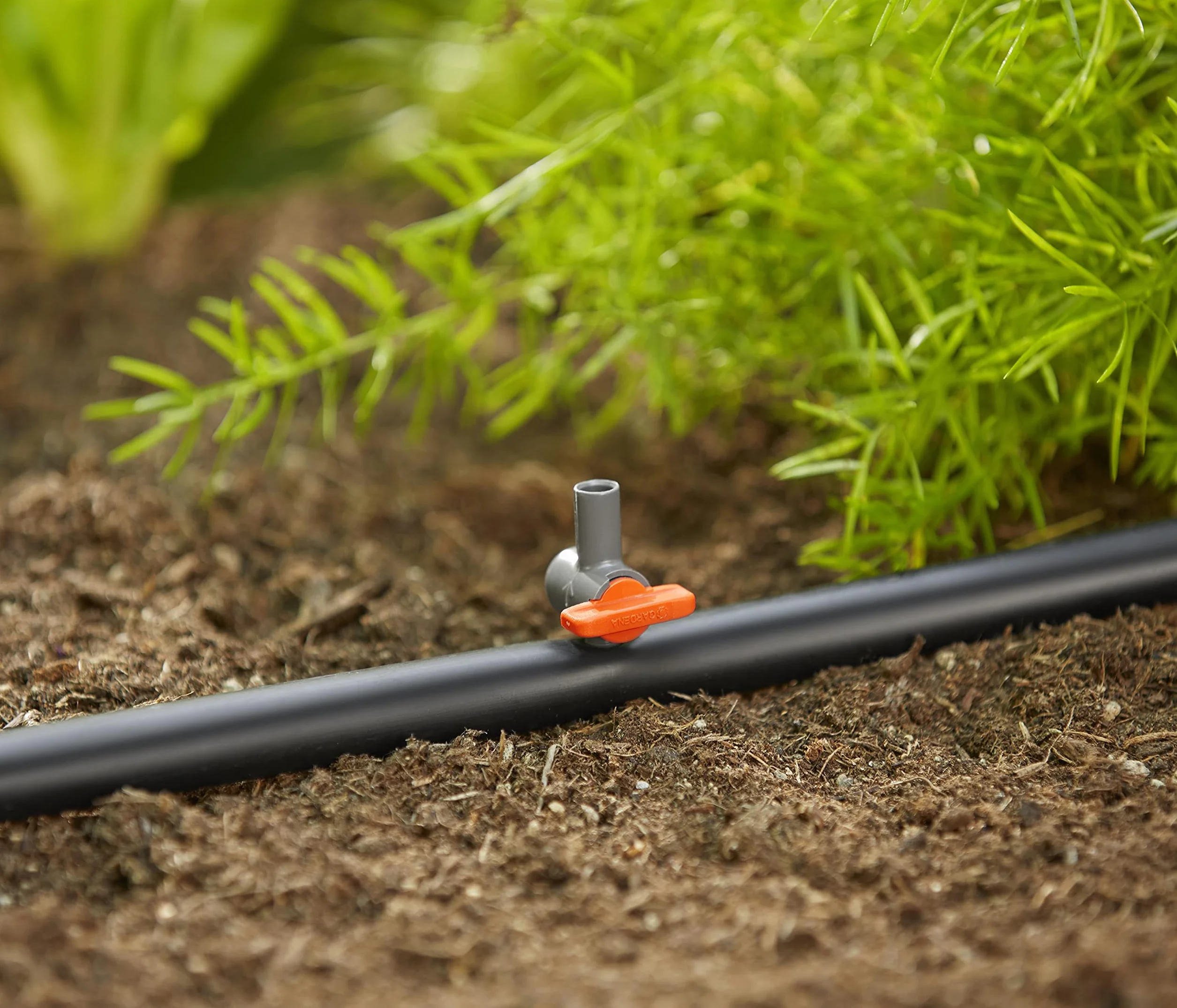Gardena Micro-Drip system zawór regulacyjny: zawór sterujący do regulacji natężenia przepływu i zasięgu dysz zraszających, 5 szt. (1374-20)