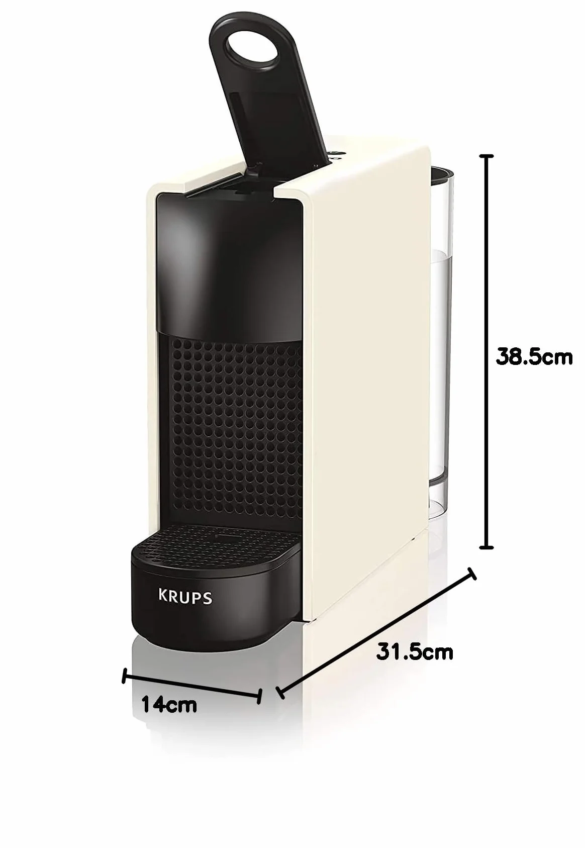 Krups Essenza Mini Ekspres do Kawy, Biały/Czarny, 1450W 240V