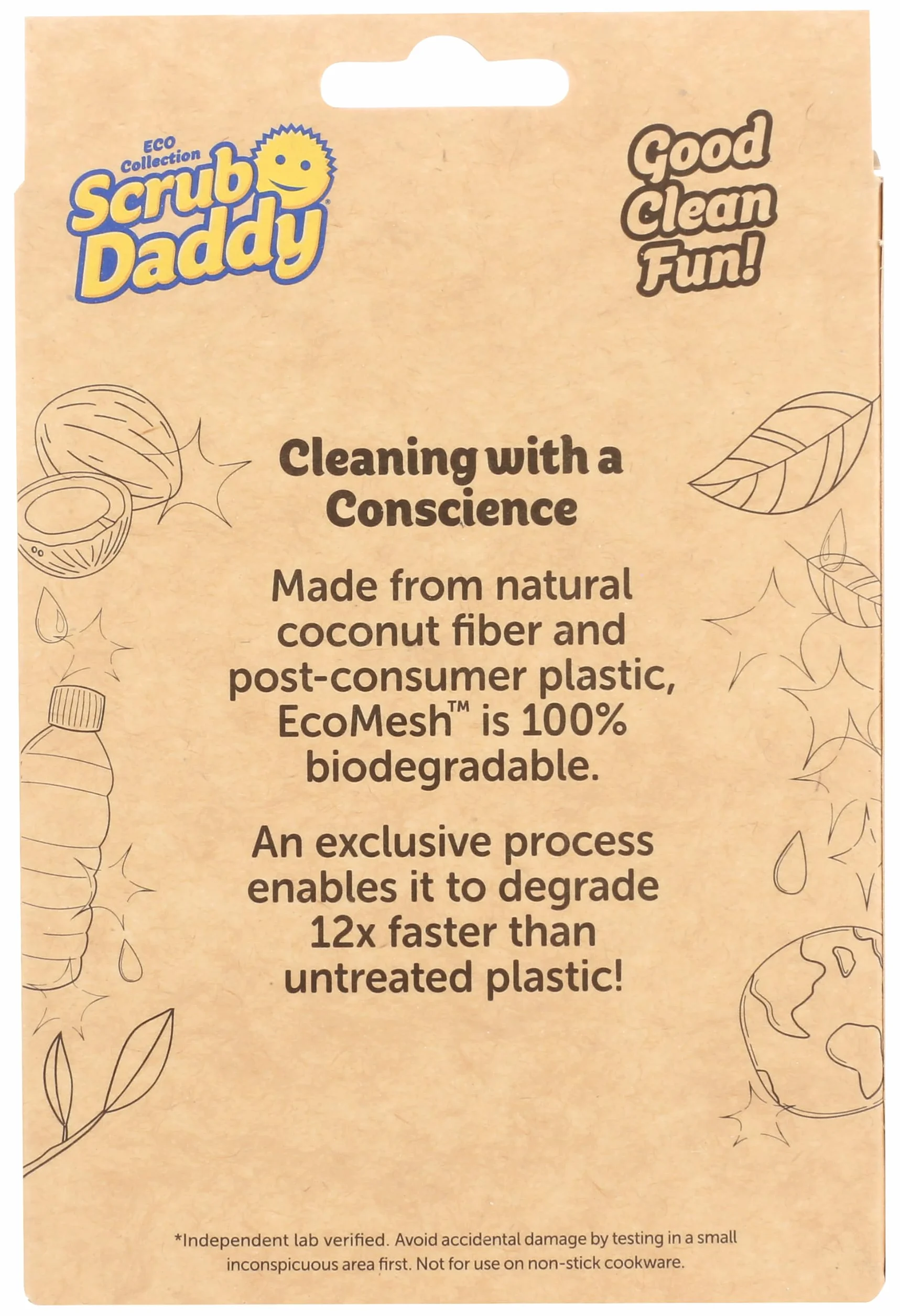 SCRUB DADDY Scrub Daddy EcoMesh Scrubber, 2 CT