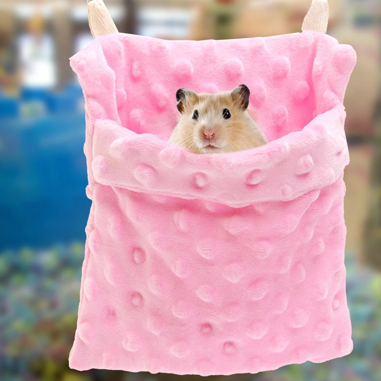 Sugar Glider Torba do spania dla ma?ych zwierz?t domowych, torba do spania, ciep?a ?kka torba do spania dla ma?ych zwierz?t z haczykami, na szybowce, szynszyli, ma?ych zwierz?t domowych