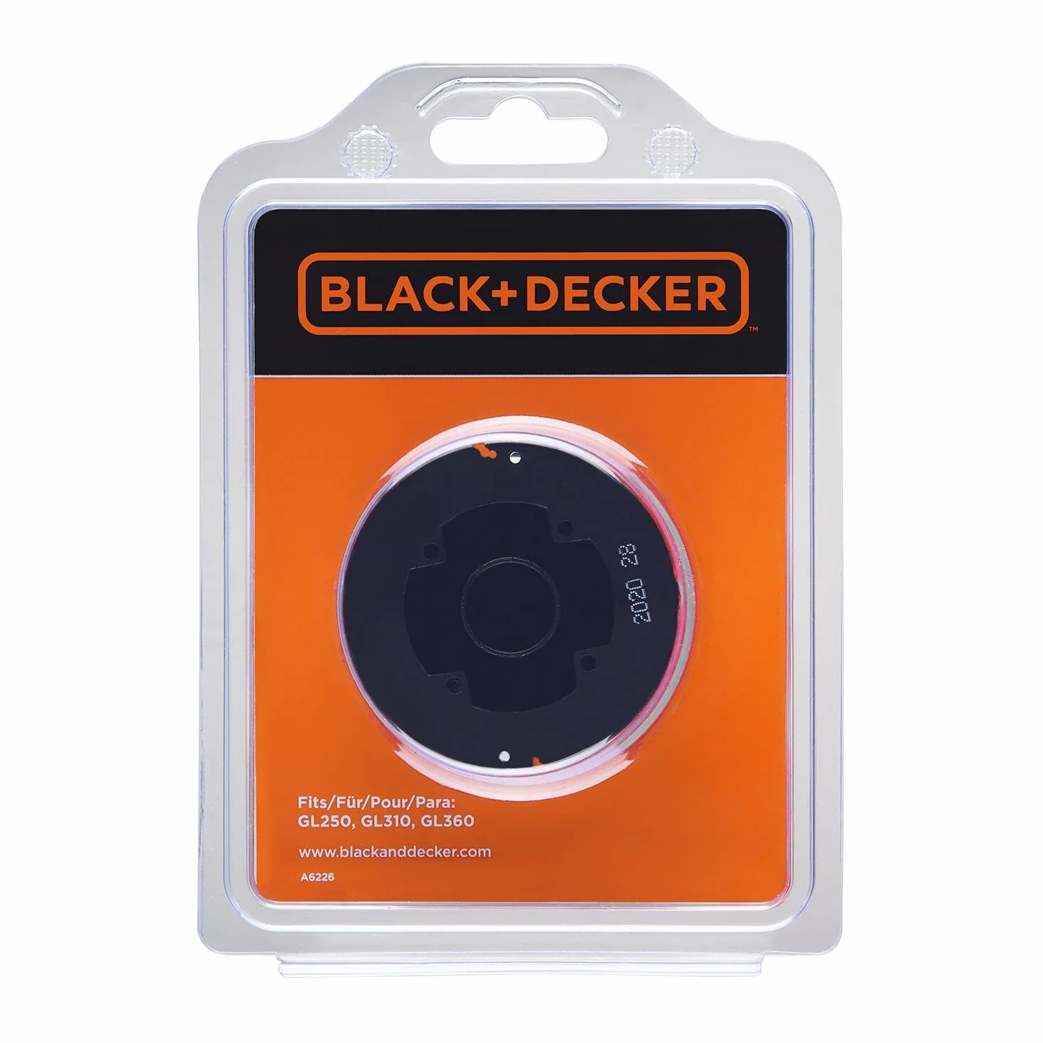 Black & Decker Bump Feed 6 m zapasowa szpula i linka do modeli GL250/ GL310/ GL360