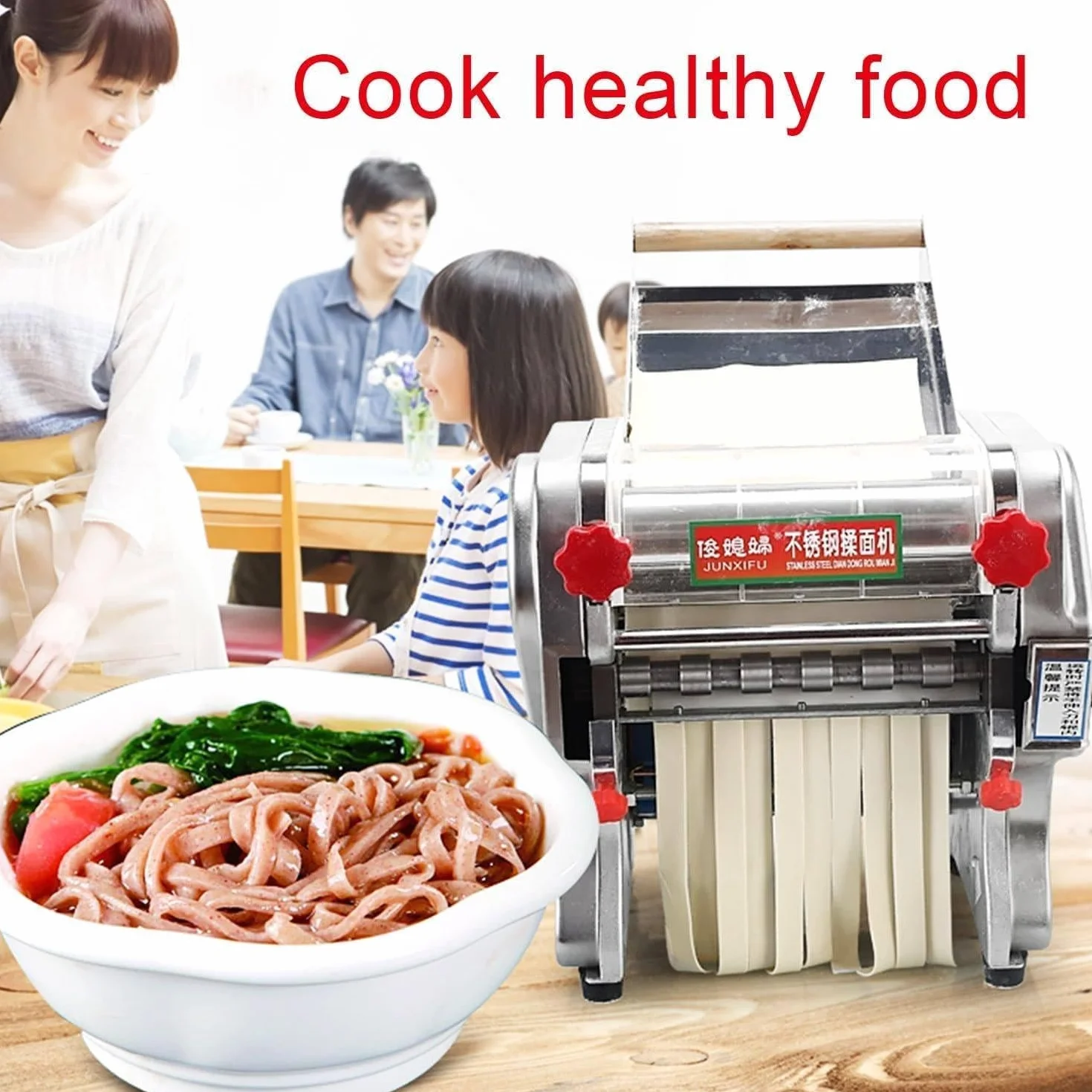 Elektryczna maszyna do makaronu, automatyczna maszyna do makaronu, komercyjna elektryczna maszyna do makaronu/automatyczna maszyna do makaronu ramen,Maszynka do makaronu 180