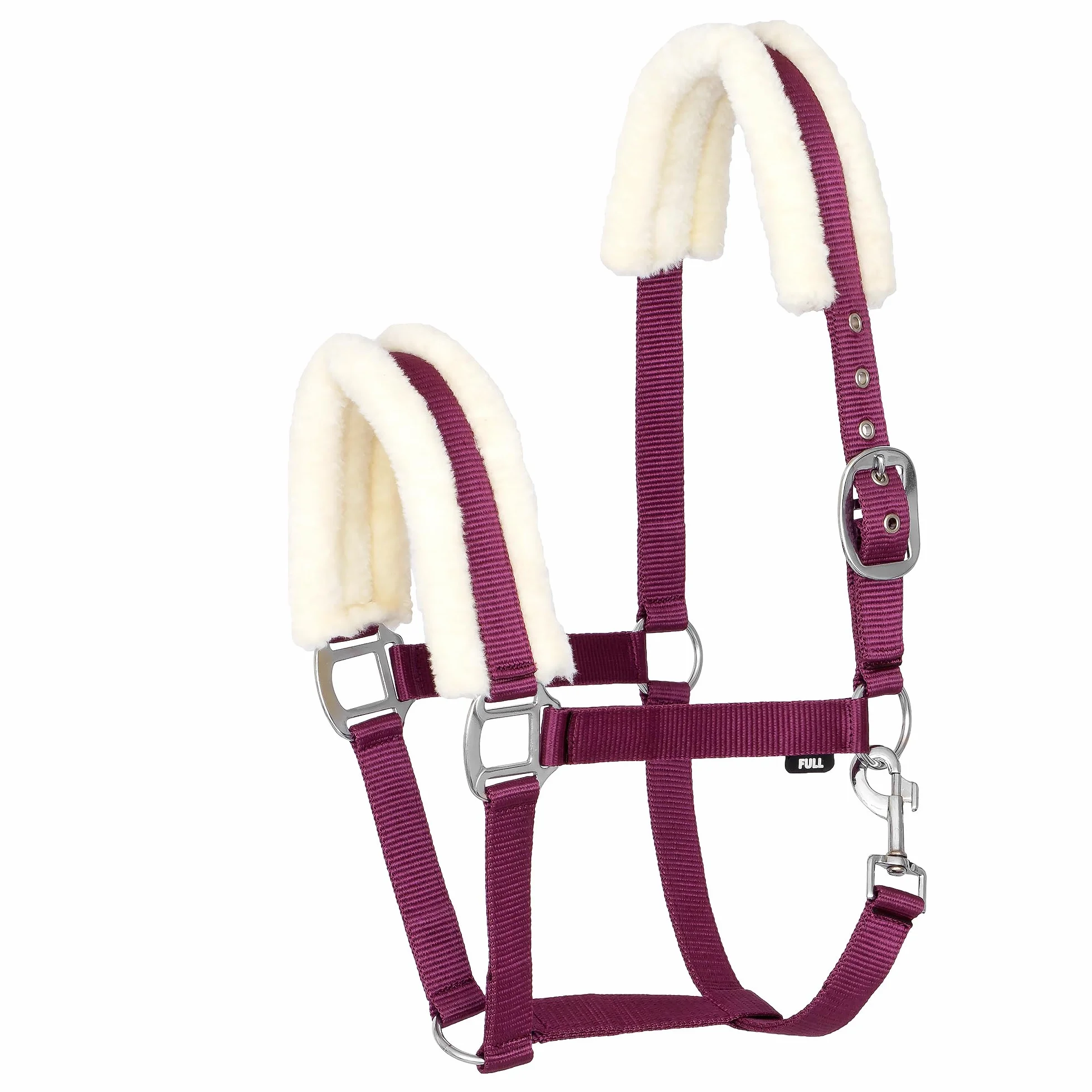 Kantar dla konia START MinkPadded (Bordowy, Full)