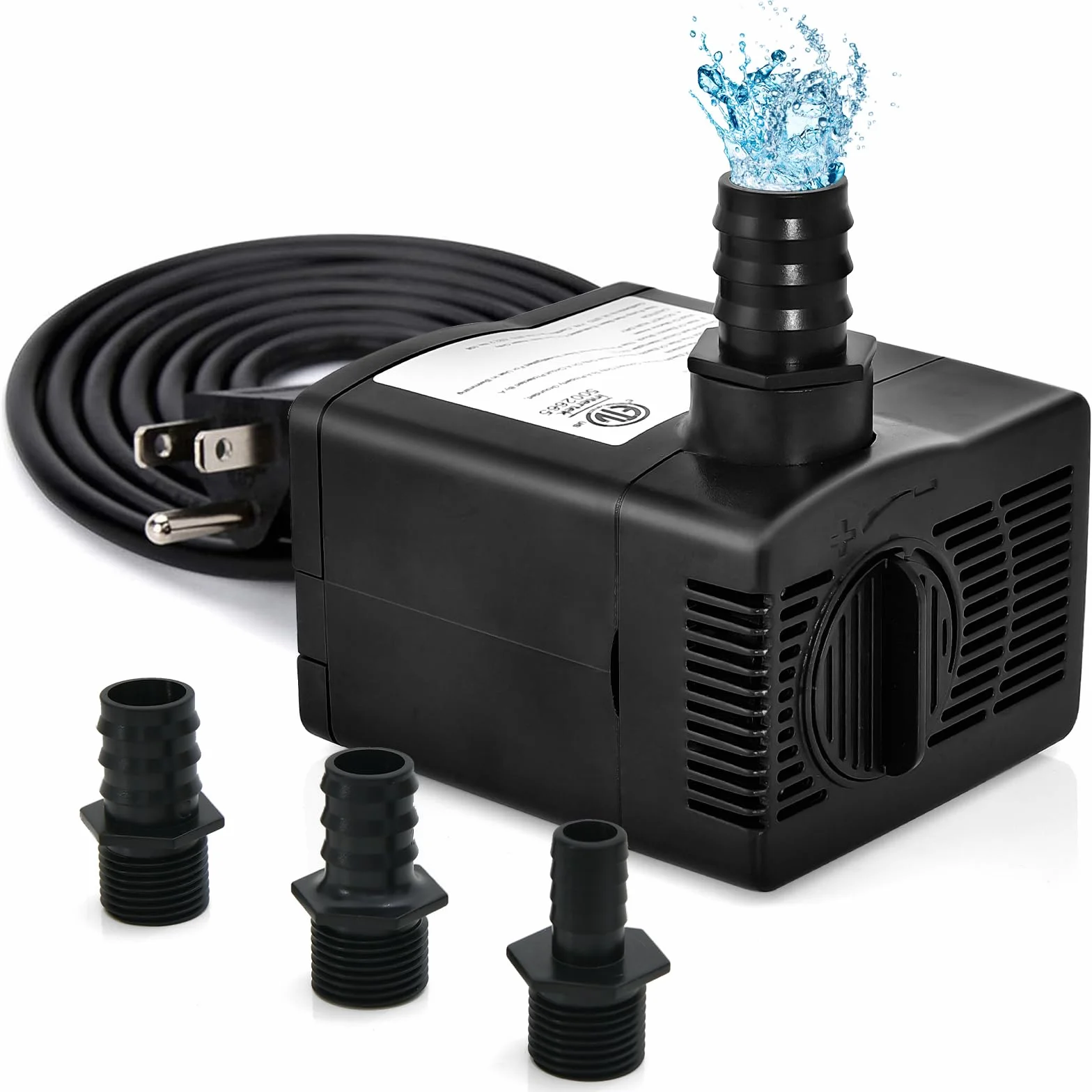COSTWAY Pompa do akwarium 30 W 1450 l/h 2,5 m