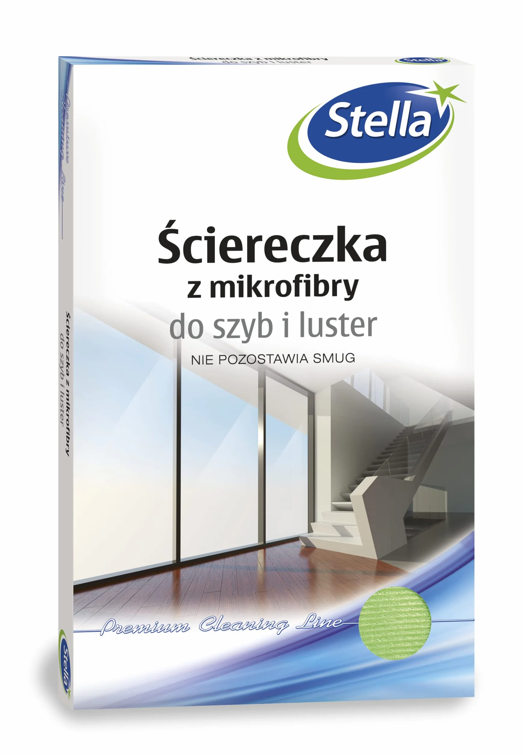 Stella Ściereczka z mikrofibry do szyb i luster