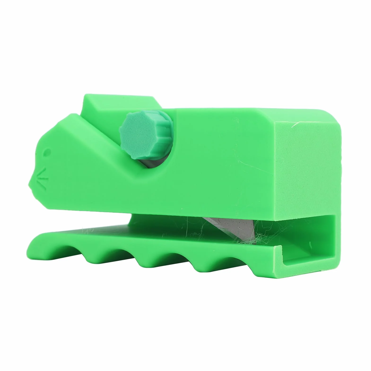 Cat Scratcher Cardboard Cutter 3D Drukowanie Ręcznych Kota Narzędzie do Cięcia Deski Zielony