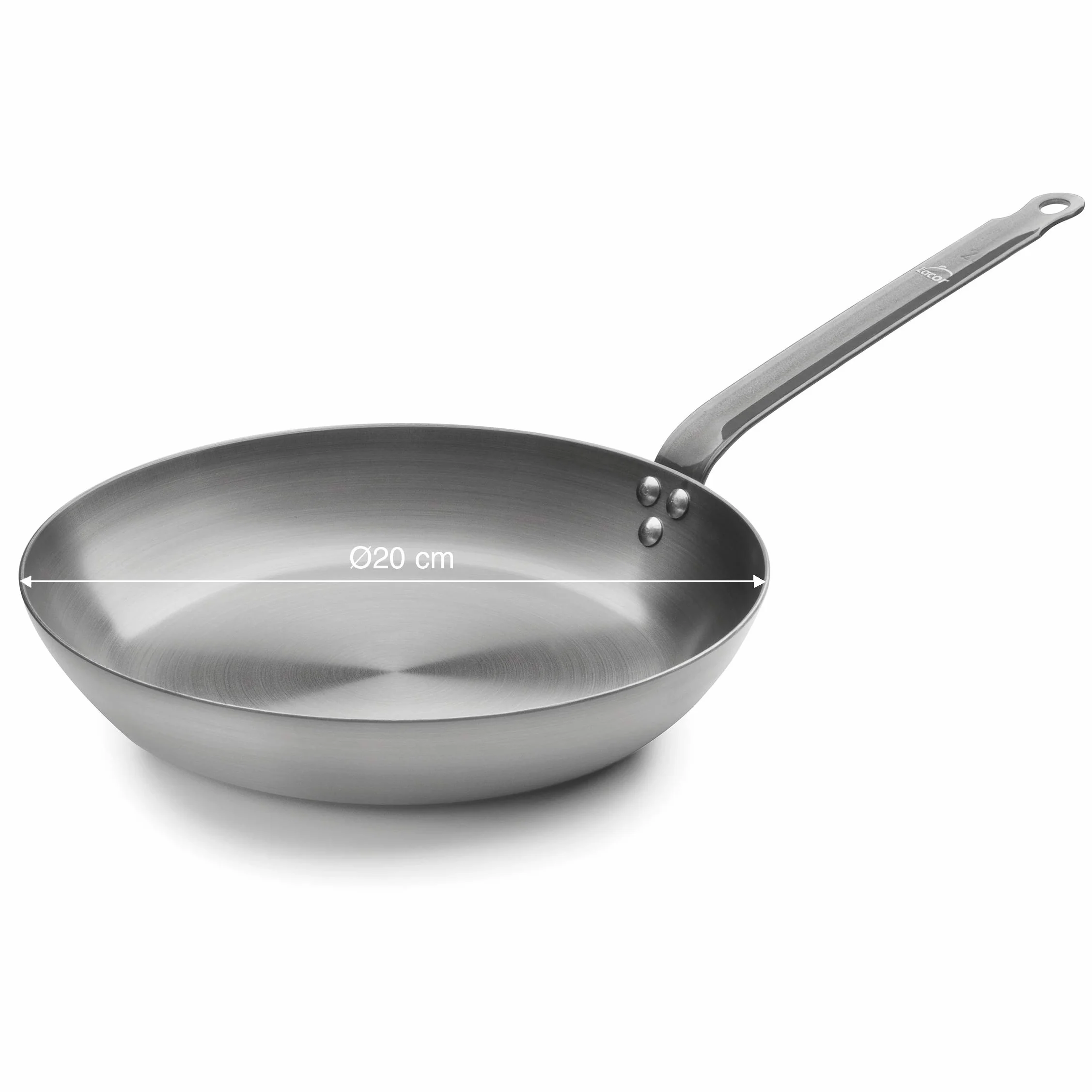 Lacor 63620-IRON Patelnia do smażenia ze stali 20 cm