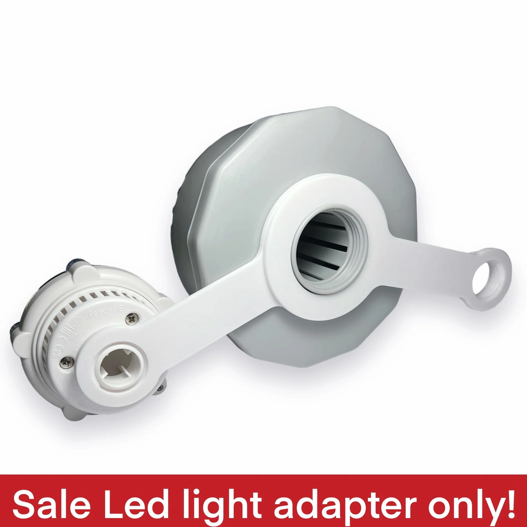Generic Adapter światła LED (1 opakowanie), biały, owalny, kompatybilny z modelami Air Jet i Hydro Jet Pro