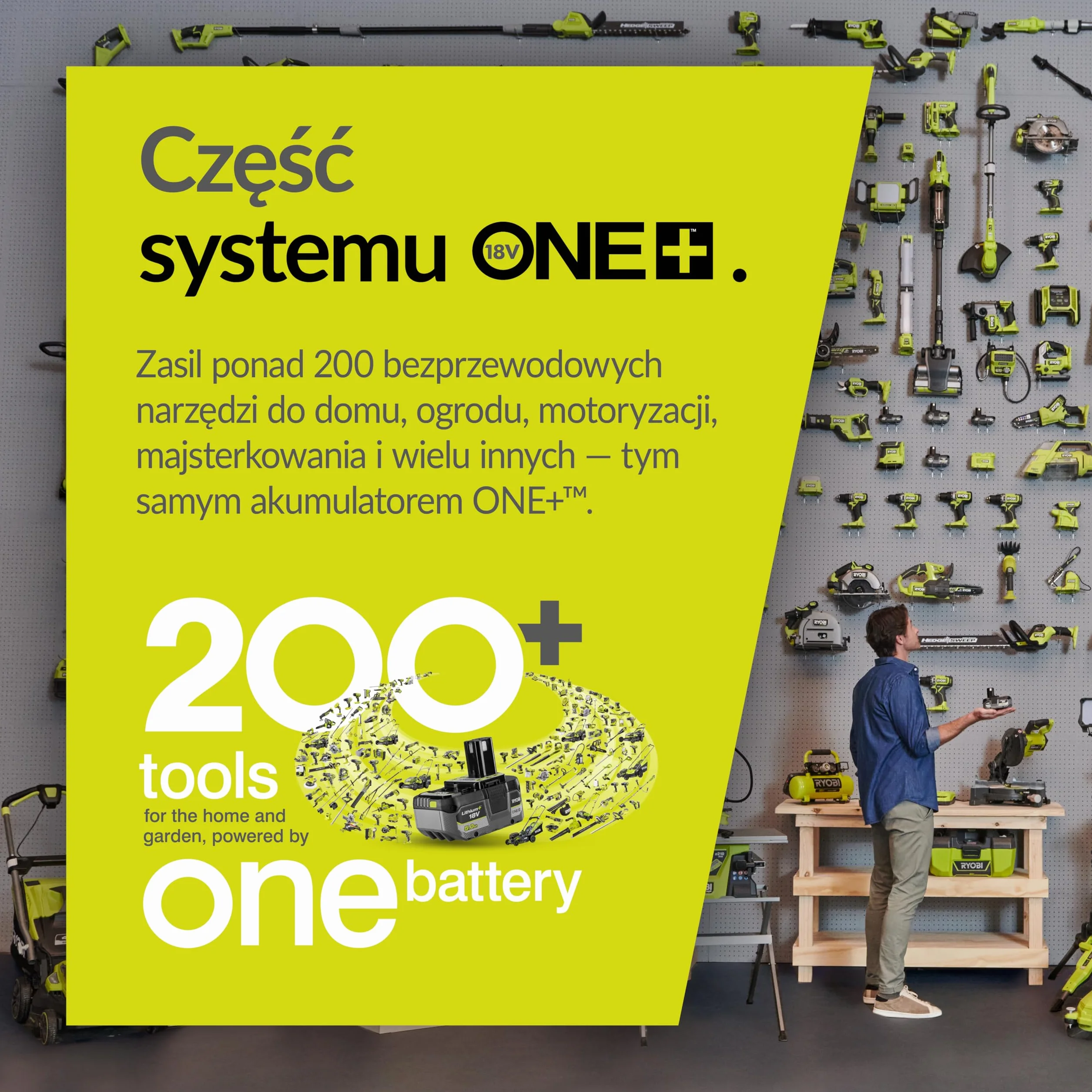 Ryobi Bezszczotkowa Dmuchawa Odkurzacz 18 V, OVB18, Model bez Akumulatora i Ładowarki