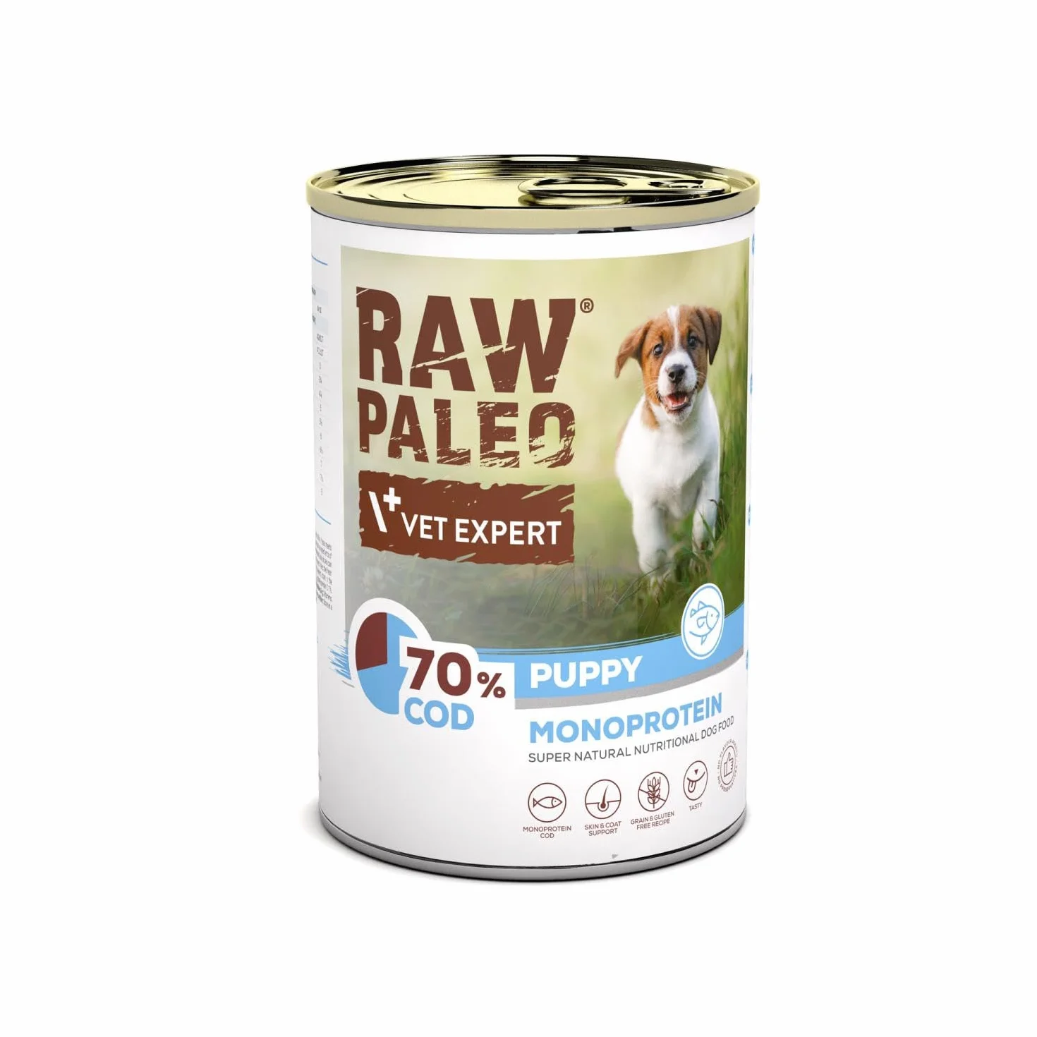 PUPPY COD 1x400g - mokra karma dla szczeniąt monoproteina z dorszem