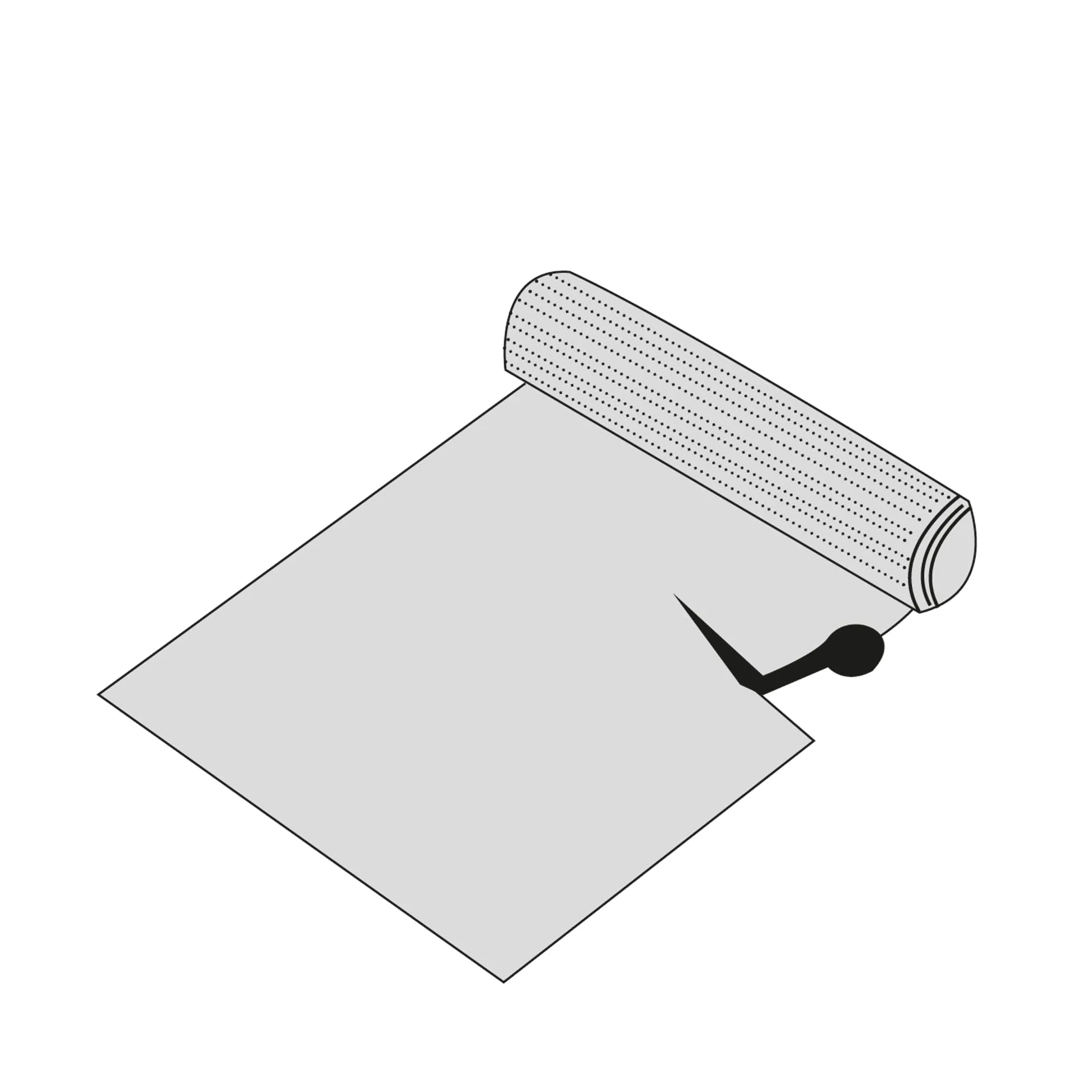 Keck & Lang GmbH 150 x 50 cm mata do szuflady mata antypoślizgowa wkładka do szuflady racjonalna