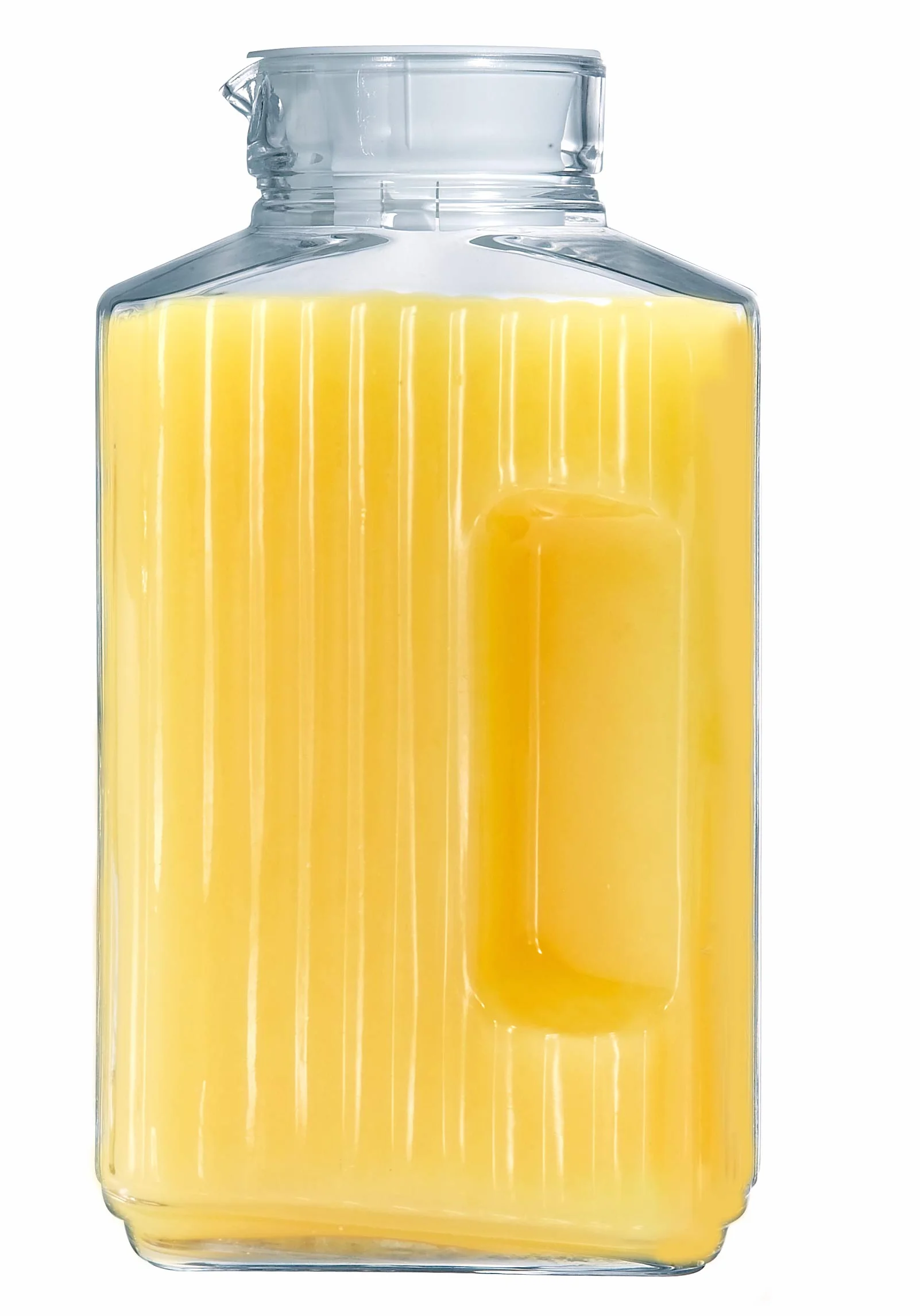 Luminarc ARC 46538 dzbanek do lodówki Quadro z pokrywką, 2 litry, szkło, przezroczysty, 1 sztuka