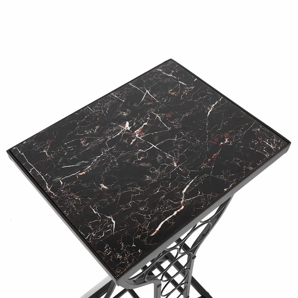 Uchwyt na wino, organizer na wino elegancki design Wysokiej jakości metal 11 butelek wina Wyświetlacz wina do domu