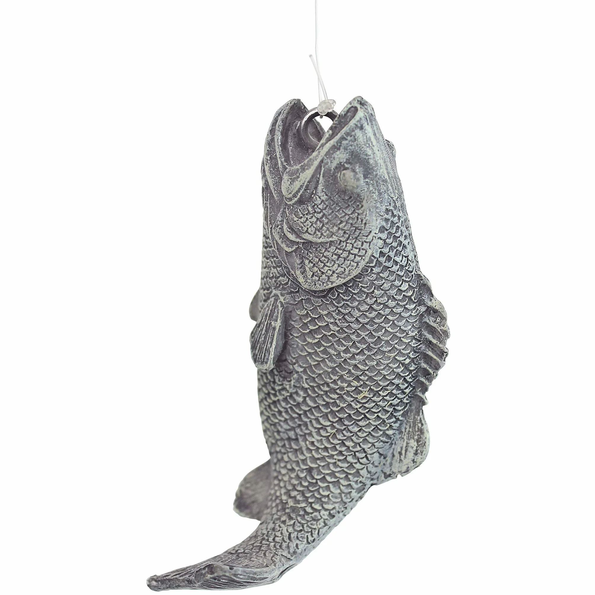 Design Toscano NG32122 Fryderyk Mały Rybak z Awinionu Chłopiec Wędkarstwo Ogród Statua, 38 cm, Żywica Poliestrowa, Dwukolorowy Kamień