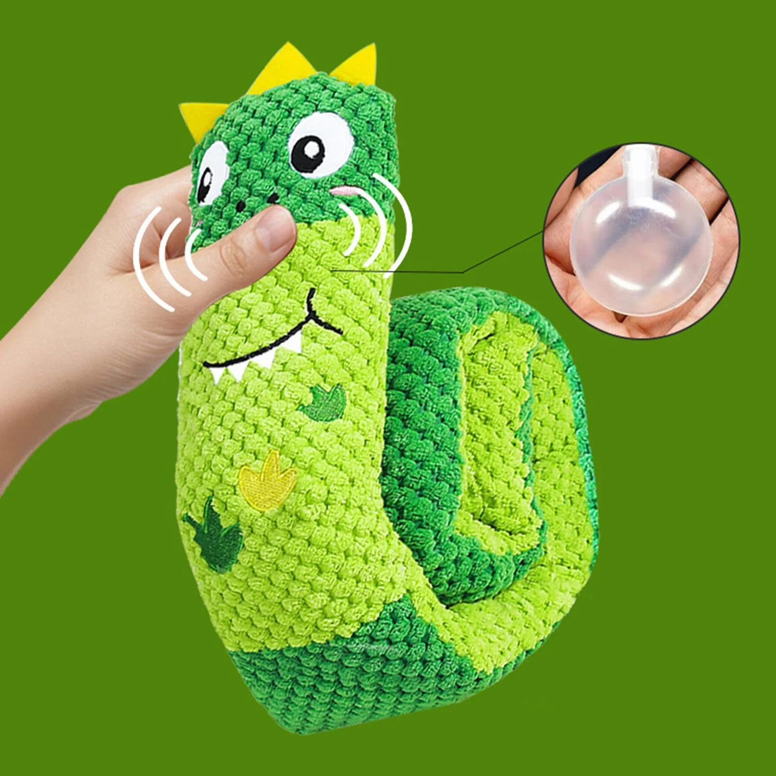 Dog Toys for Aggressive Chewers, Stuffed Plush Squeaky Toy, 72x9cm, Food-Shaped Puppy Entertainment for Small Medium Large Breed Dogs