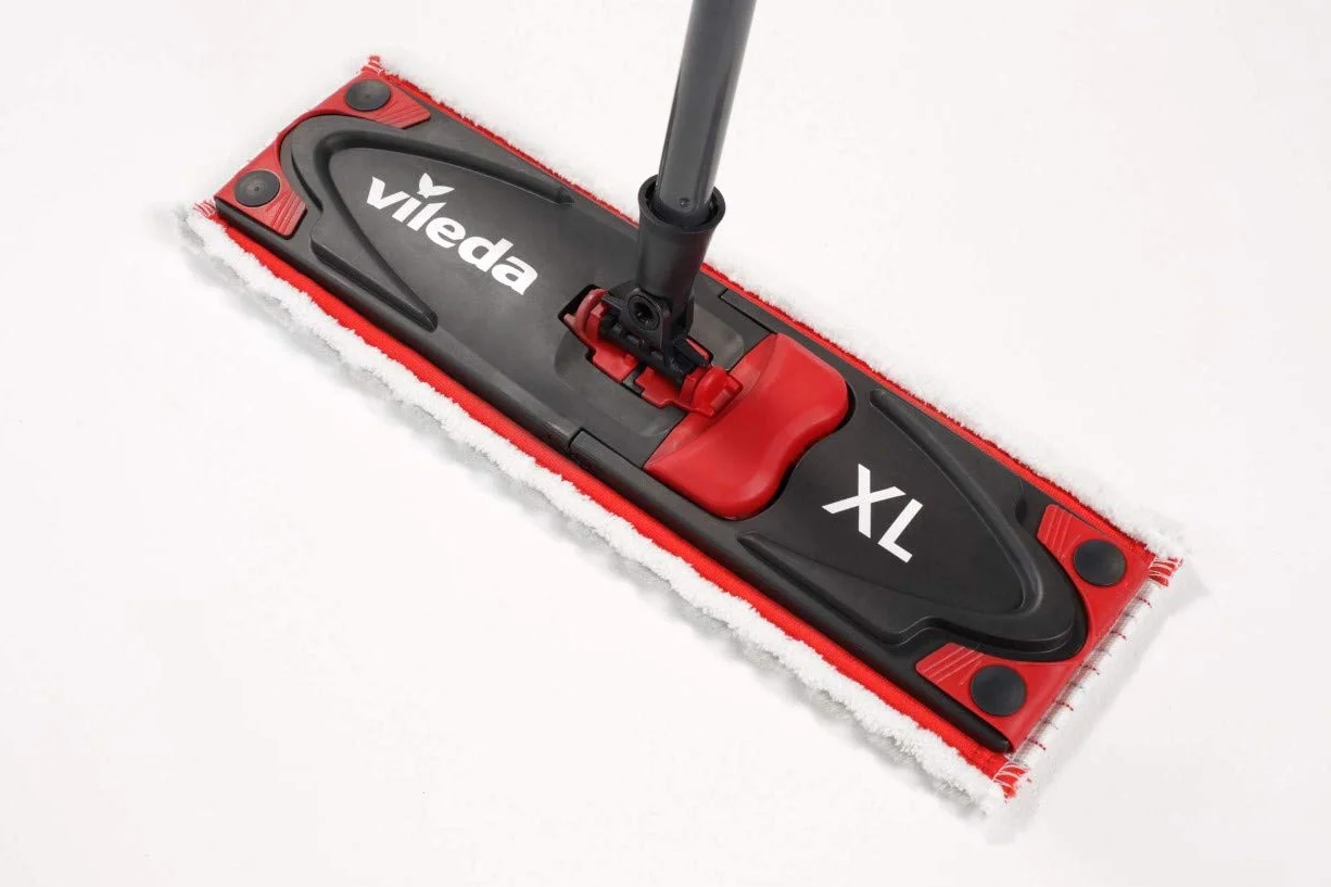 Vileda Ultramat Xl Universal Zestaw Mop i Wiadro, Czarny/Czerwony, XL