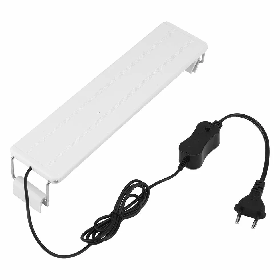 Mini Klips na Oświetlenie do Akwarium Plastikowa LED Wysuwana 220 V