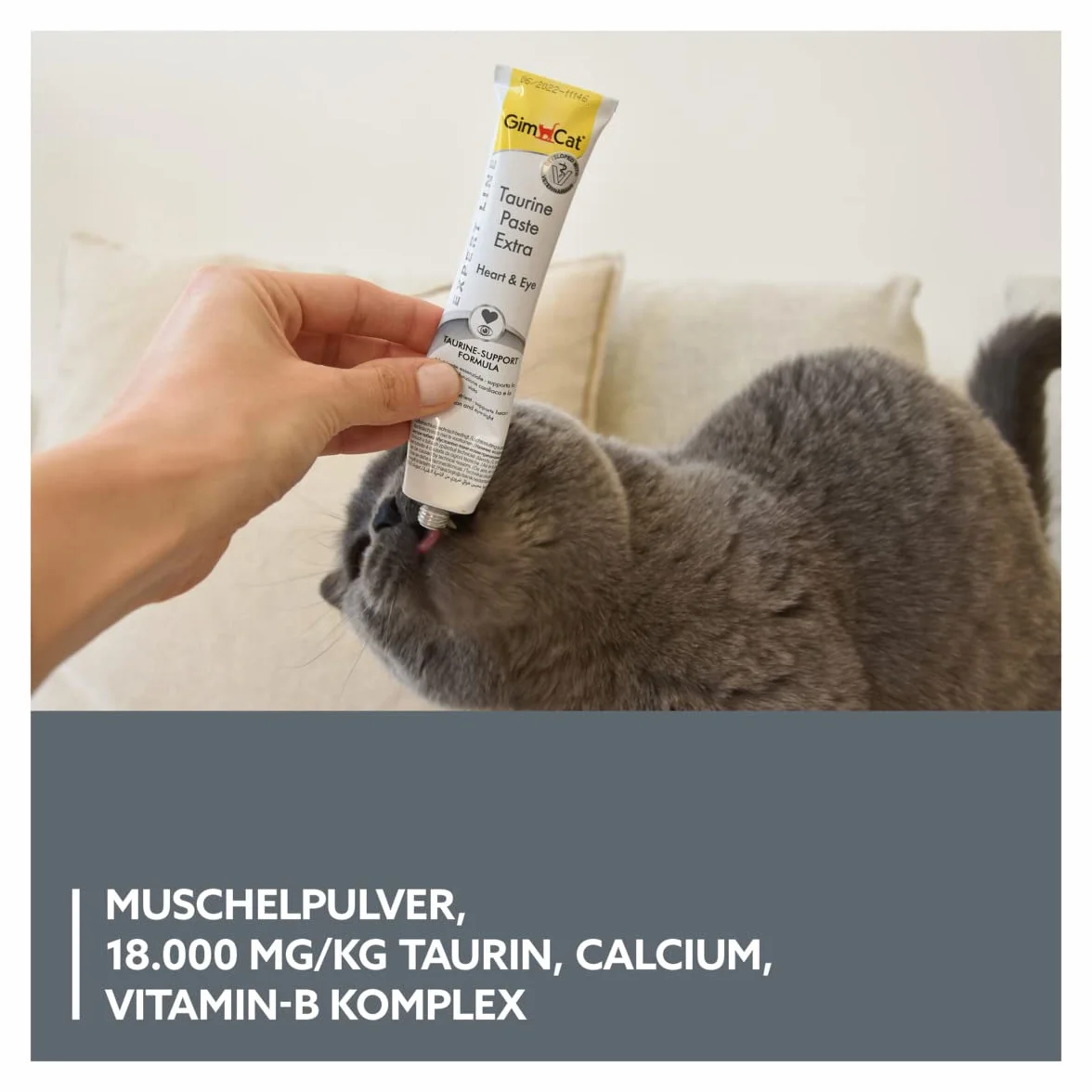 GimCat EXPERT LINE Pasta Taurine Extra 50 g Przysmak dla kotów