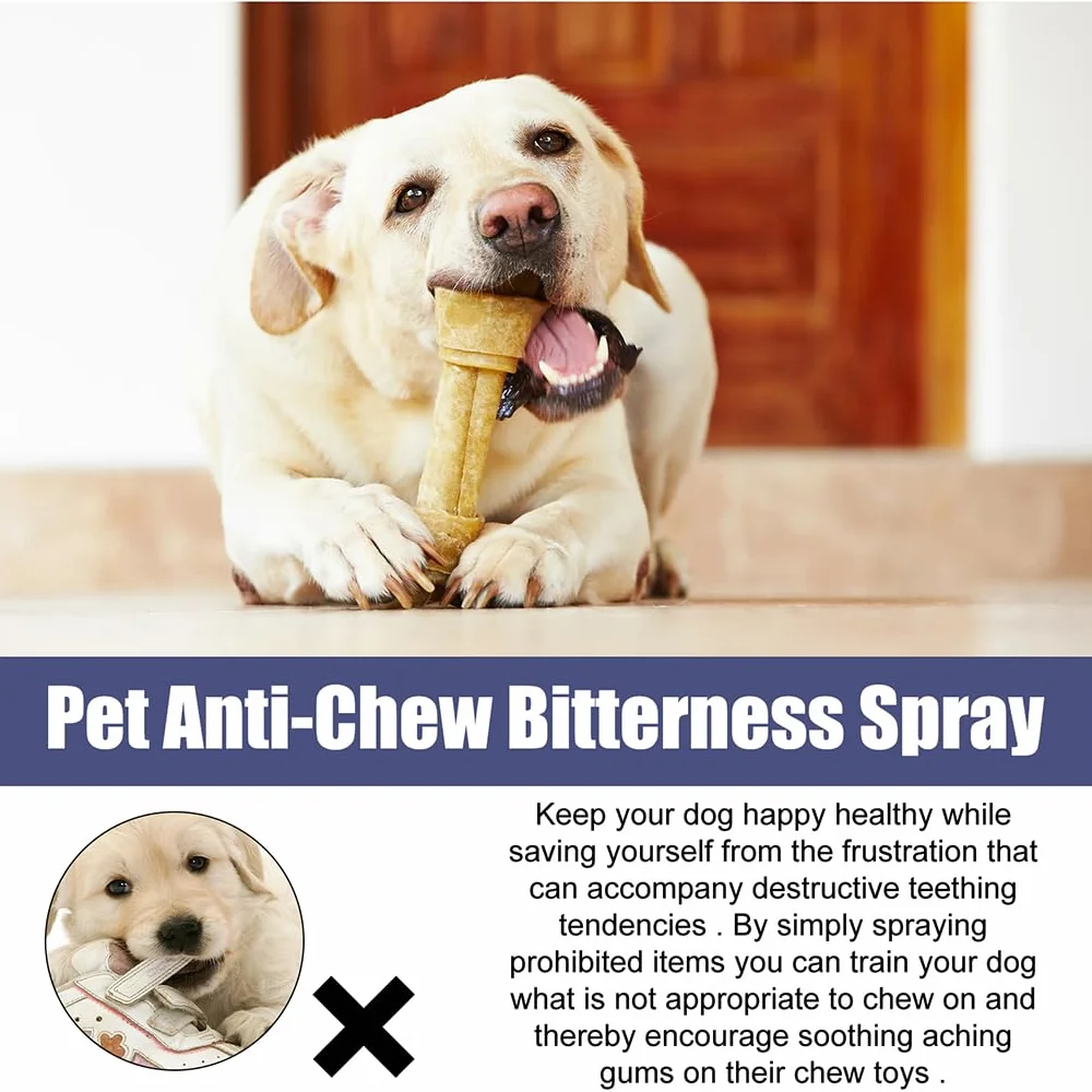 Pet Anti-Chew Spray Gorzkie Spraye 50 ml Narzędzie Szkoleniowe Naturalny Składnik