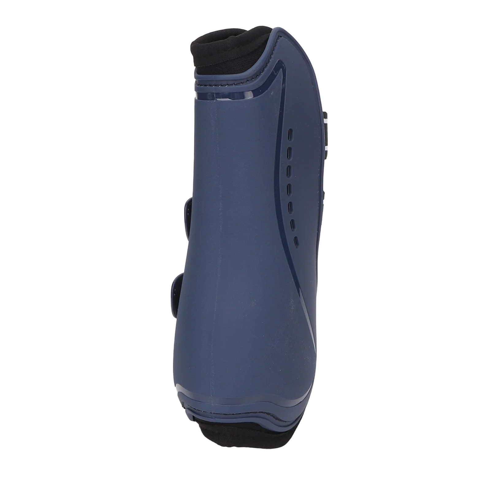 Ochraniacze na ścięgna konia, oddychające, regulowane, otwarte przednie, niebieskie, zestaw 4 sztuk M.380x133mm