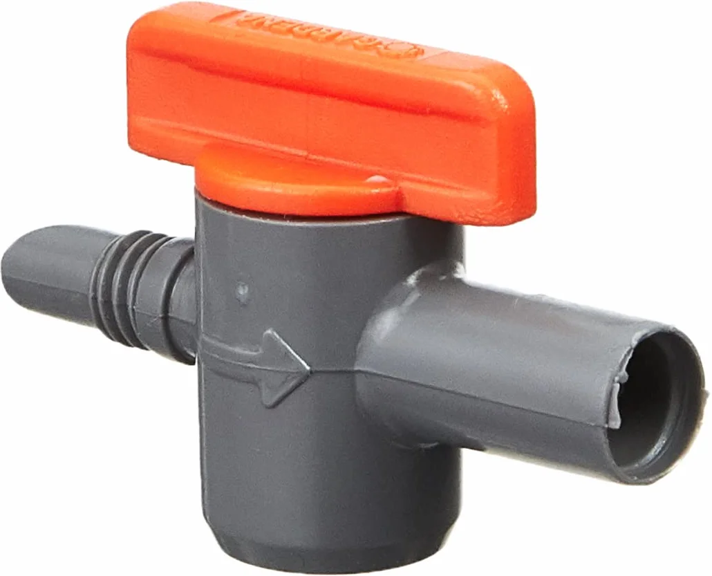 Gardena Micro-Drip system zawór regulacyjny: zawór sterujący do regulacji natężenia przepływu i zasięgu dysz zraszających, 5 szt. (1374-20)