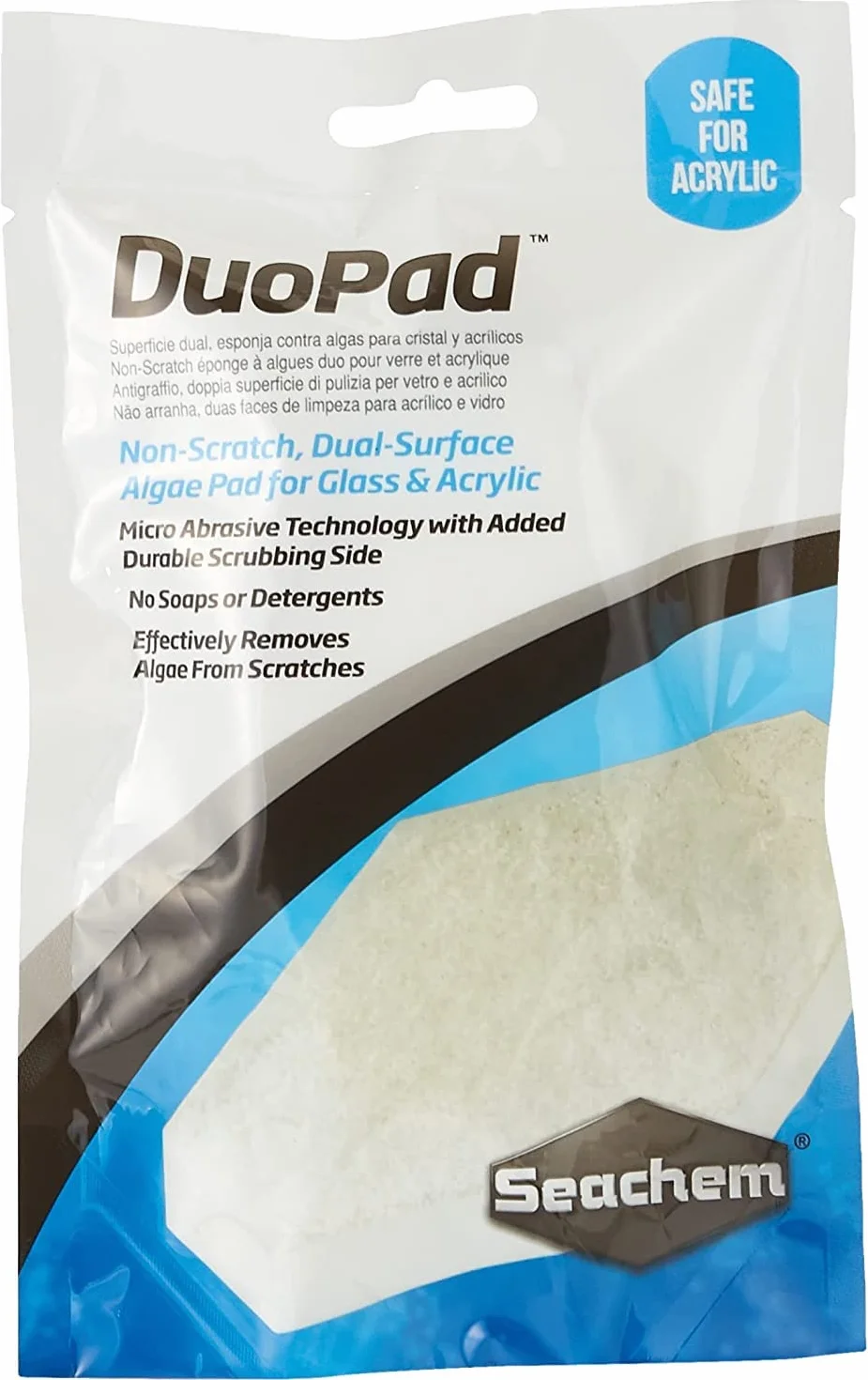 Seachem Duo Algae Pad biały 25 mm